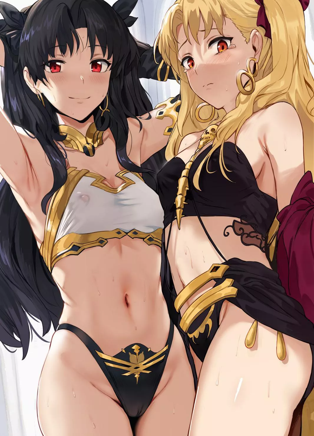 Ishtar and Ereshkigal (Hews)