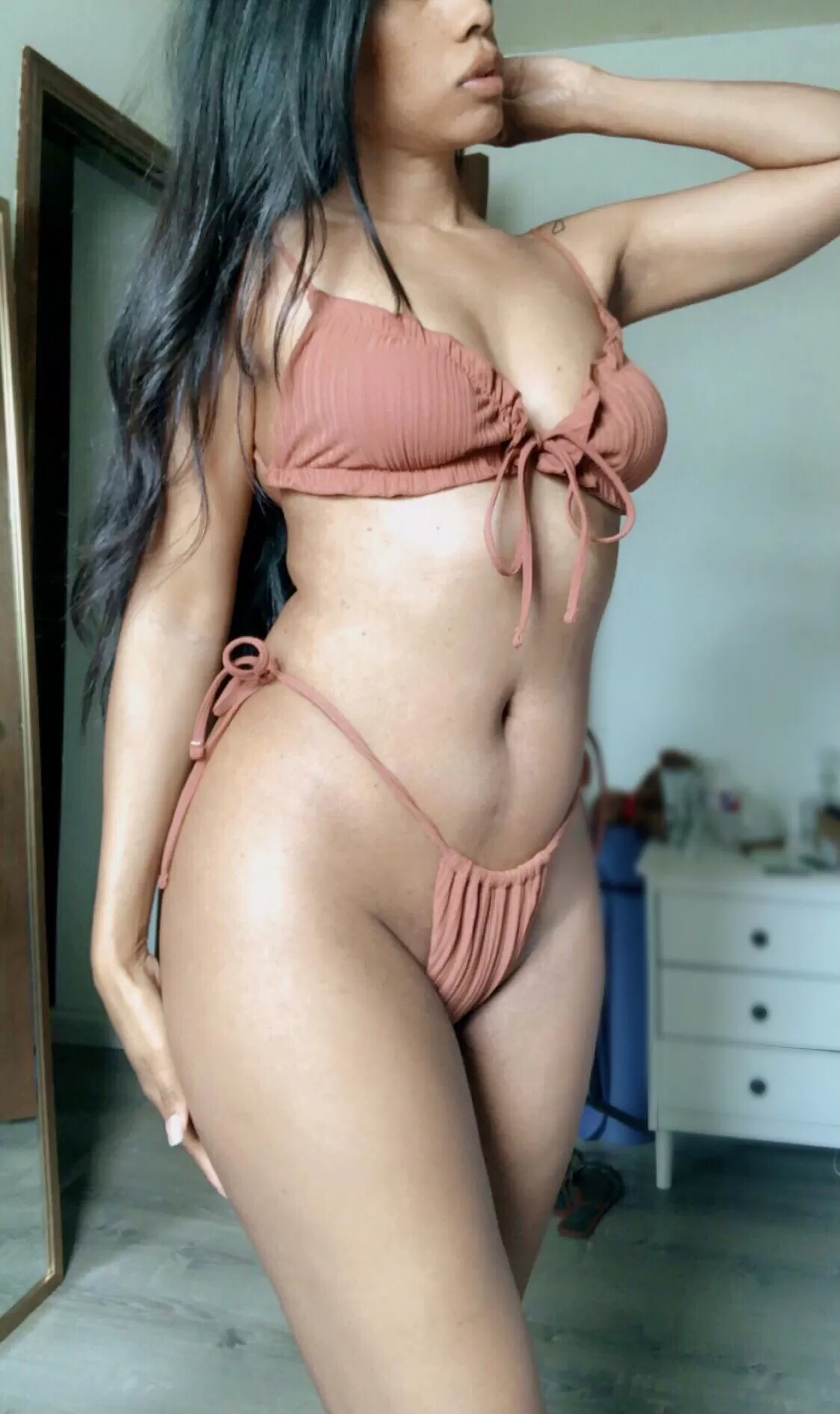 Isnâ€™t this color bikini pretty? ðŸ¥°