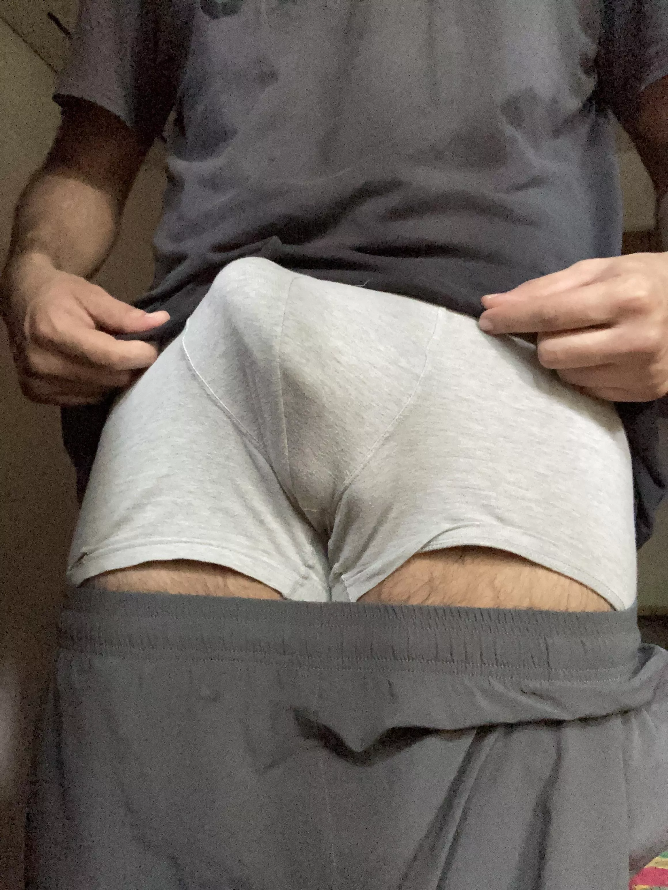 It can be a tight fit. How's my bulge, Reddit 😏