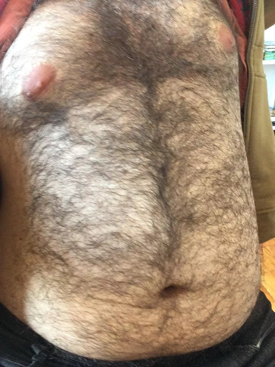 It seems I've unashamedly embraced a hairy dadbod