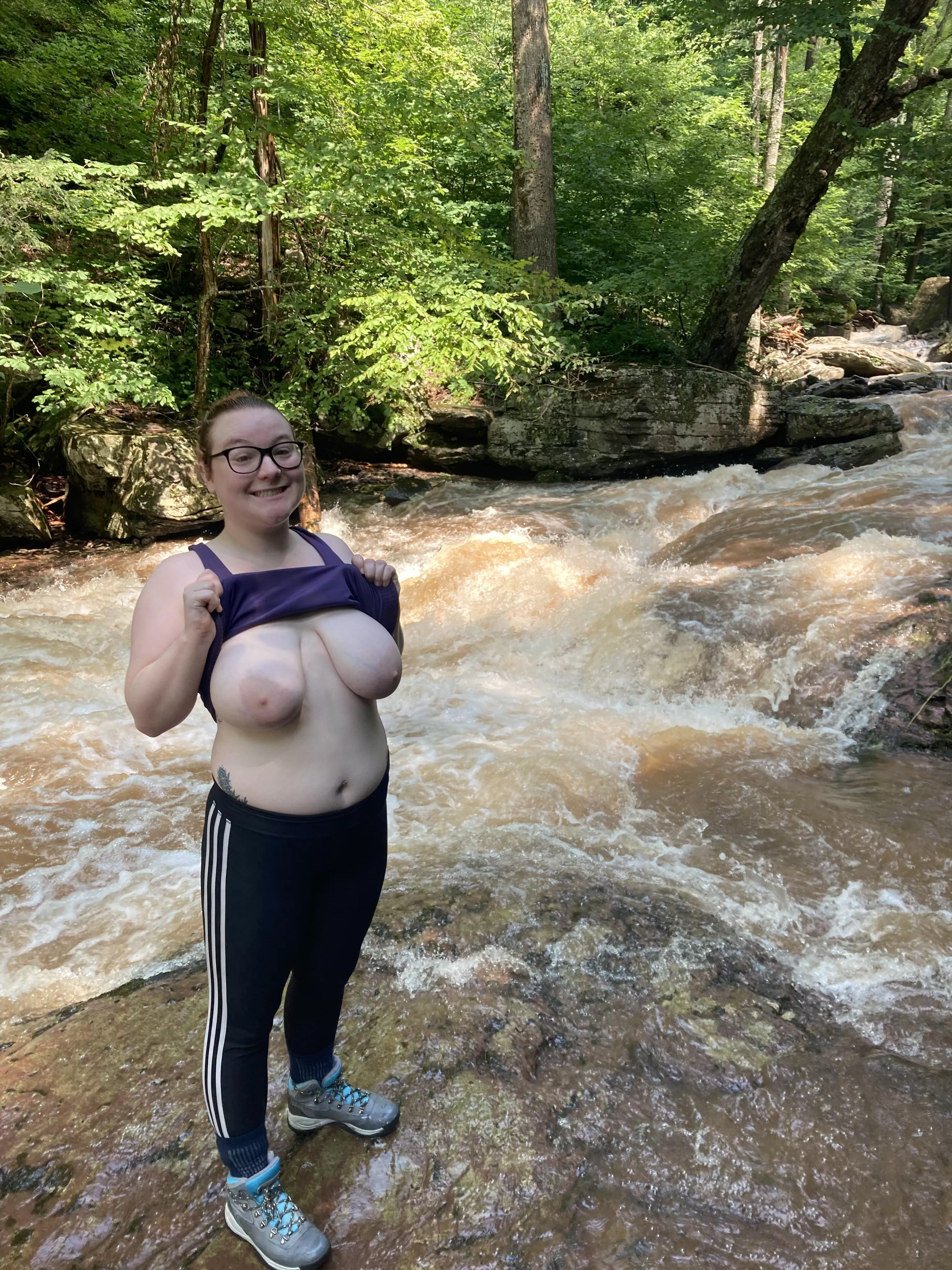 it was my birthday so i went for a hike