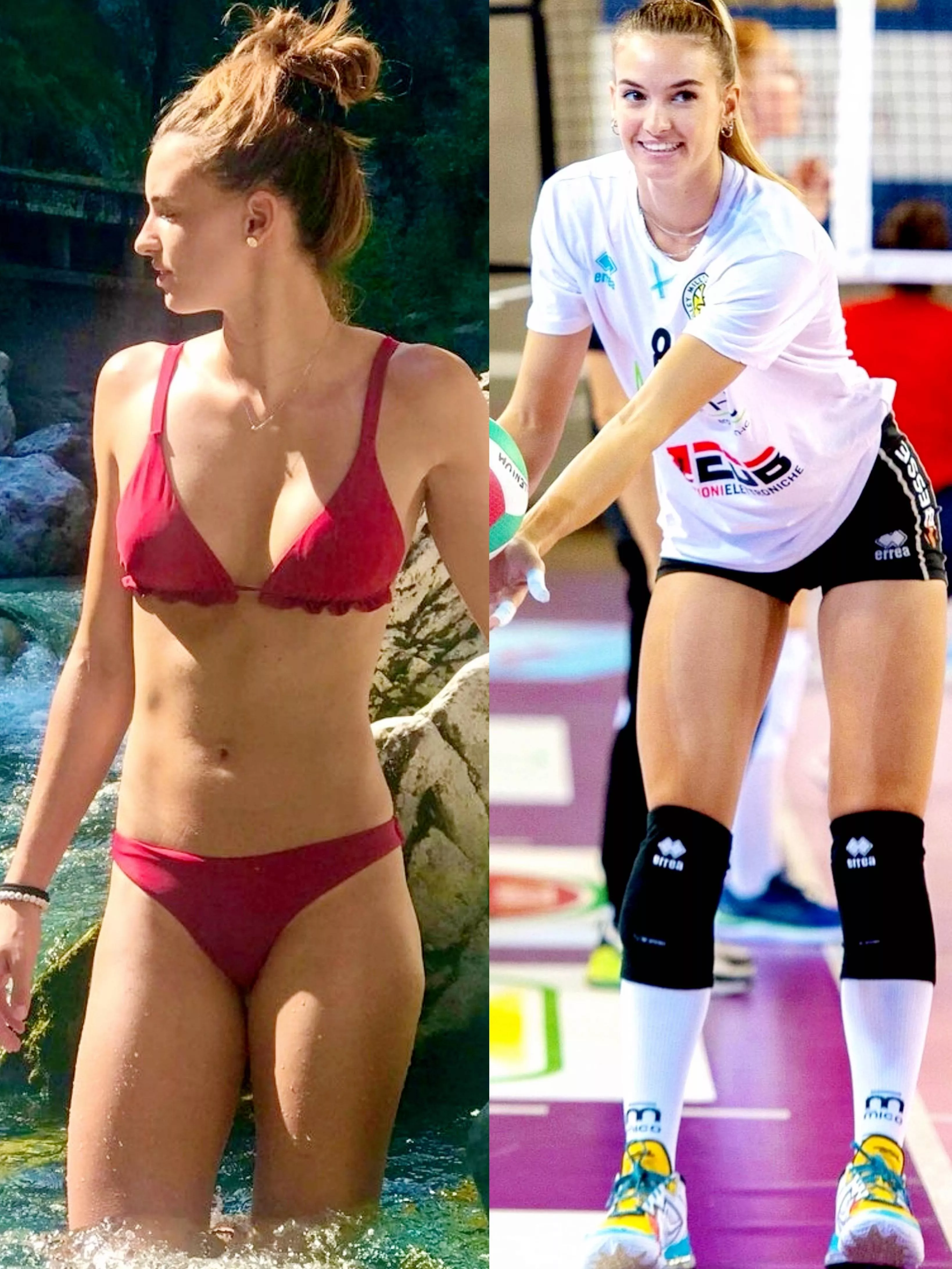 Italian volleyballer Giorgia Sironi