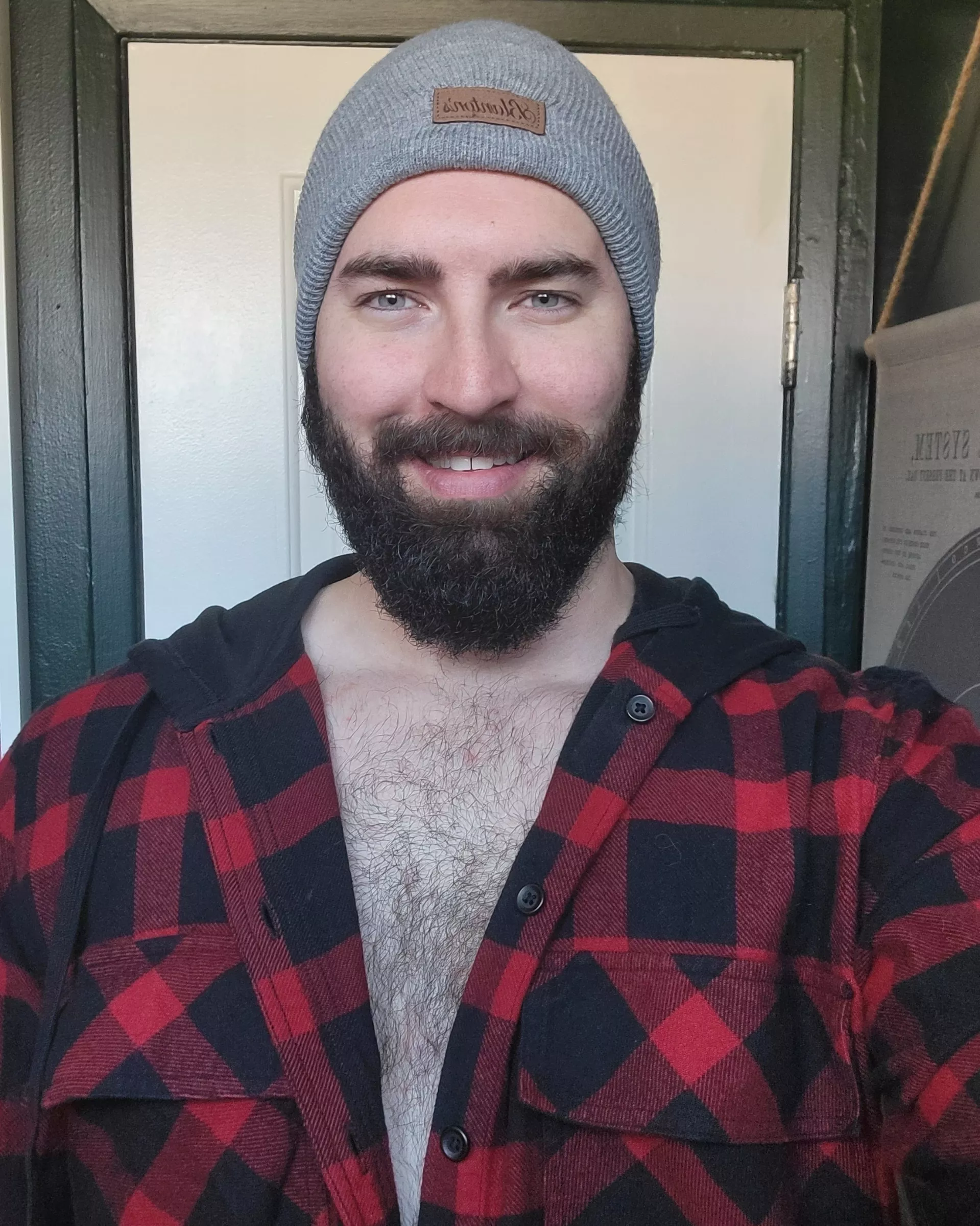 It's lumberjack vibe weather.