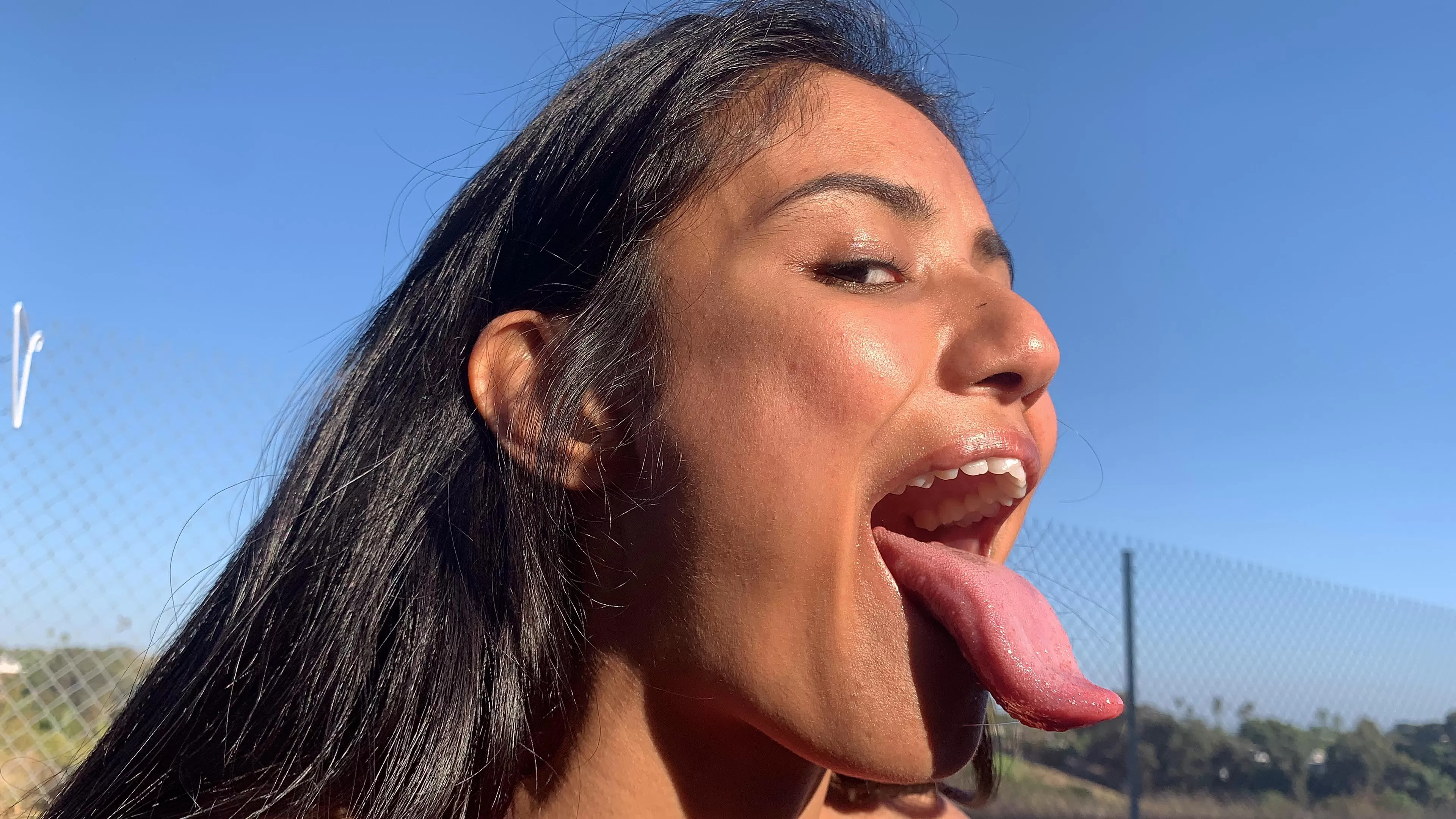 I’ve always been told I’ve got a really long tongue 😛