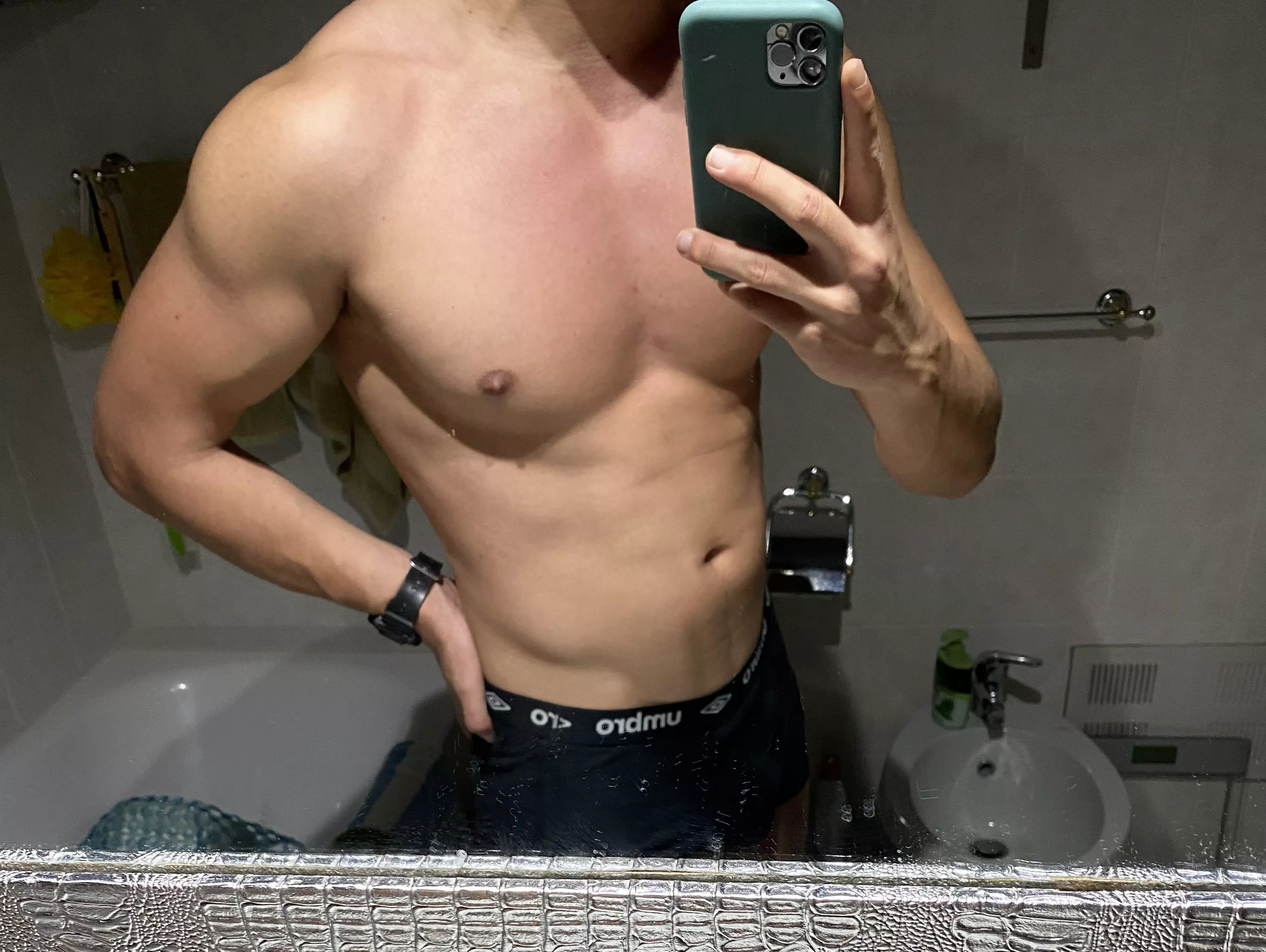 I’ve been working out (m)