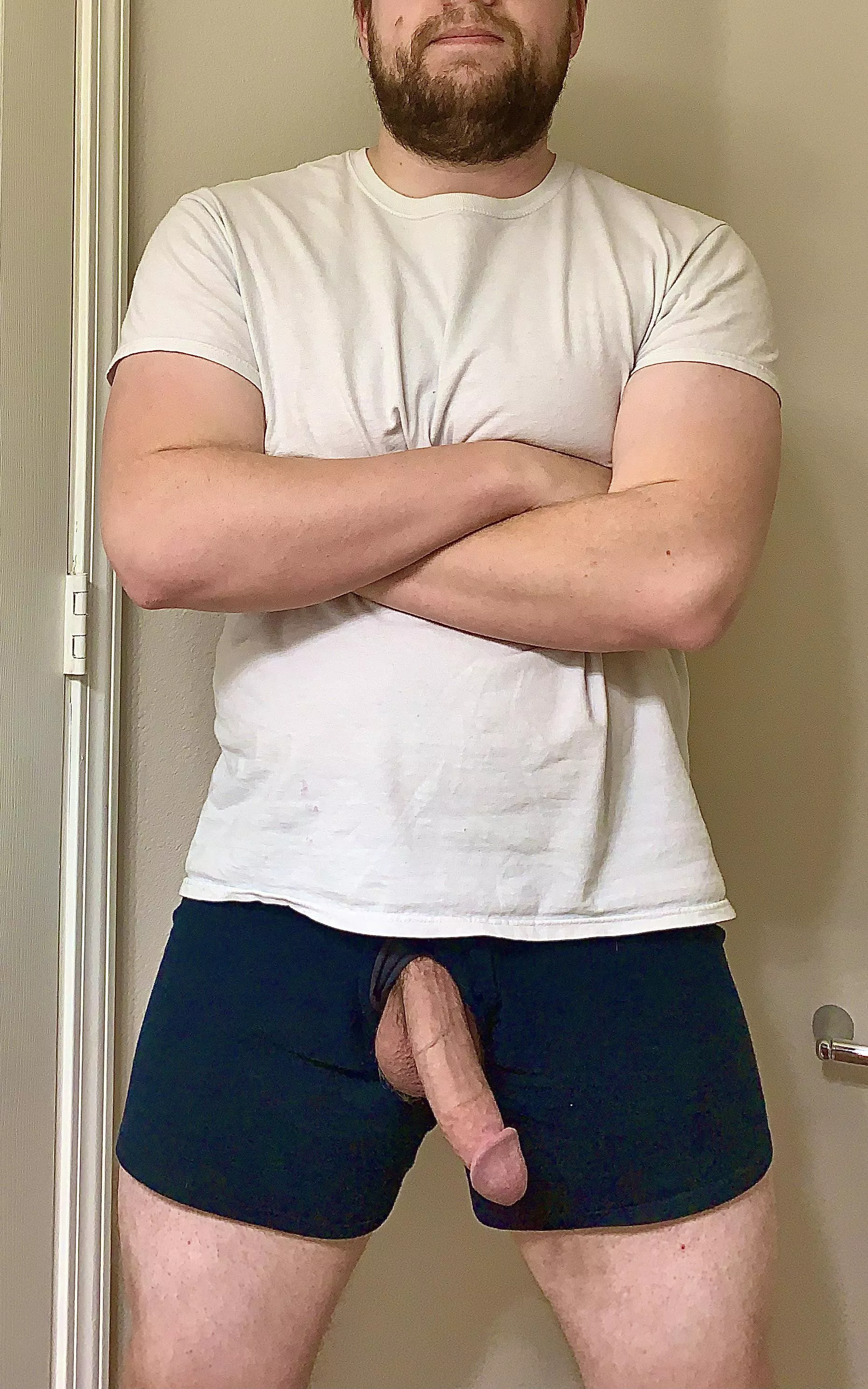 I’ve got a beard and a boner, hope you like 😏