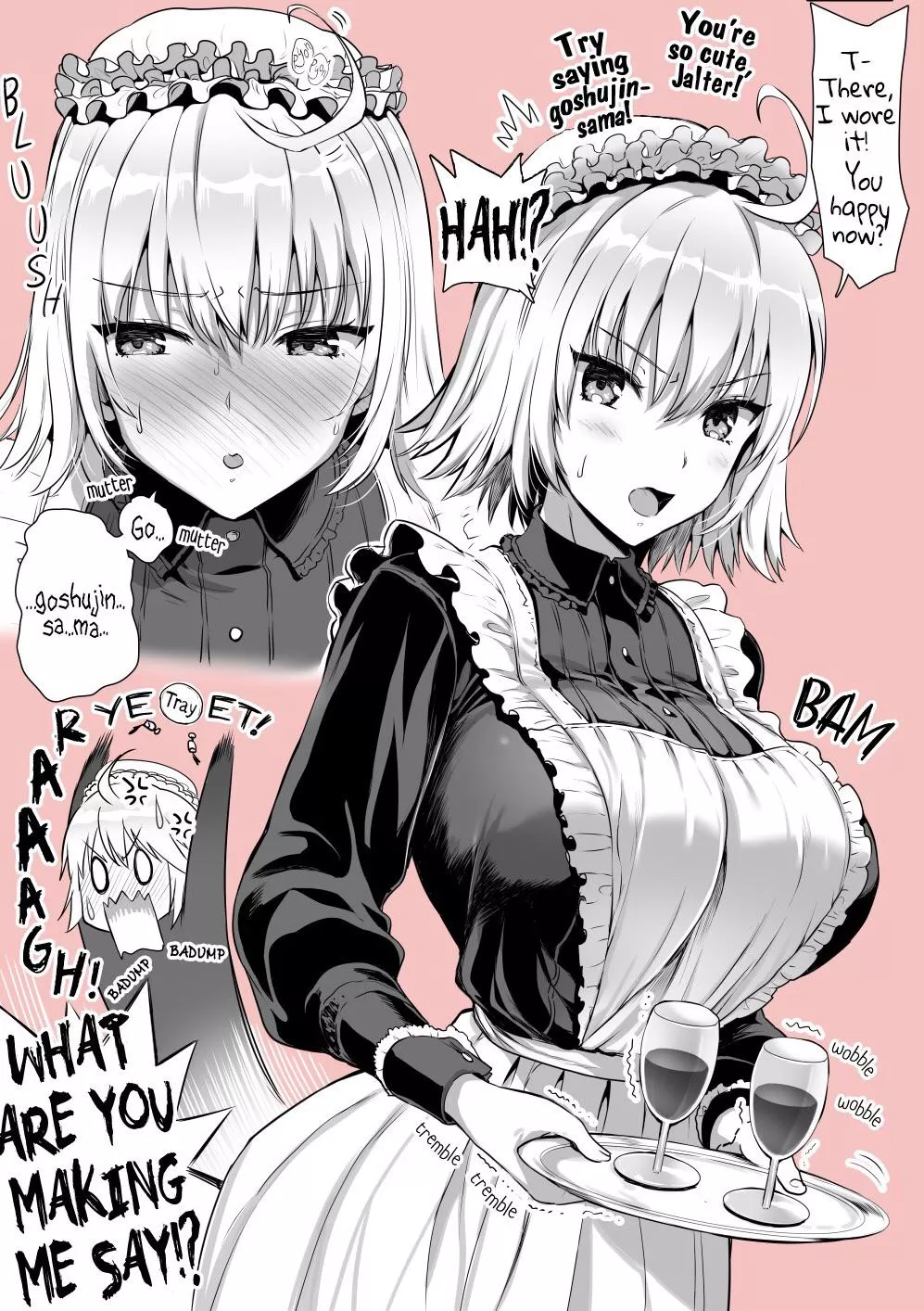 Jalter. The perfect Tsundere Maid