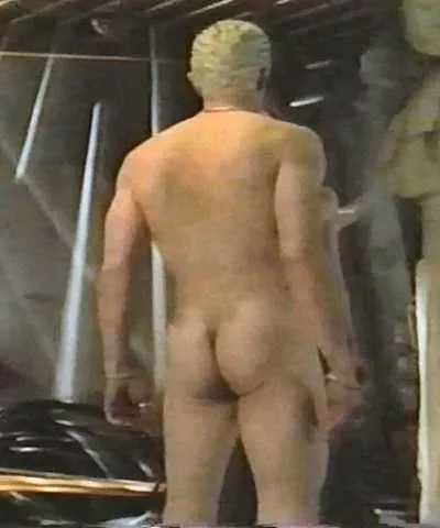 James Marsters. Actor naked in a deleted scene from TV series Buffy the Vampire Slayer.