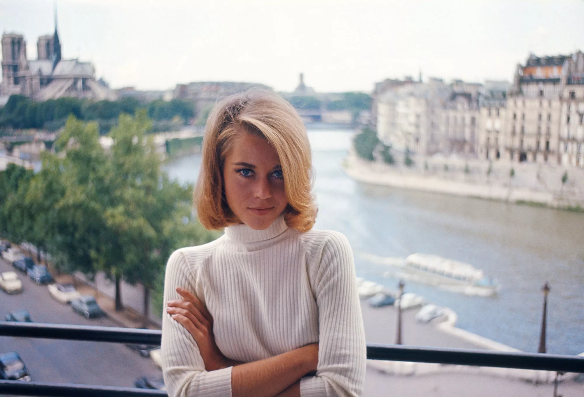 Jane Fonda. Paris, 1963