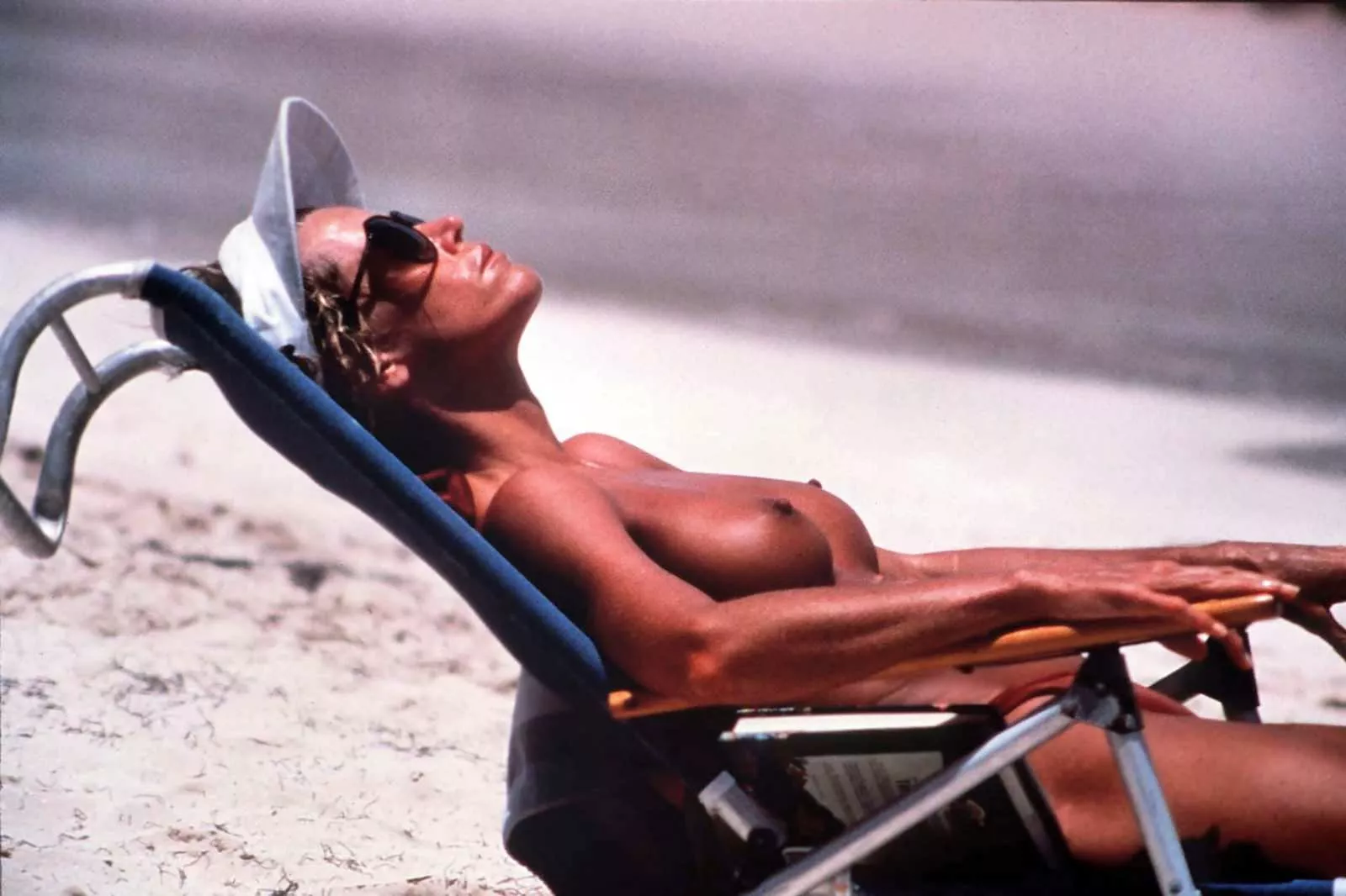 Jane Fonda Sunbathing Topless