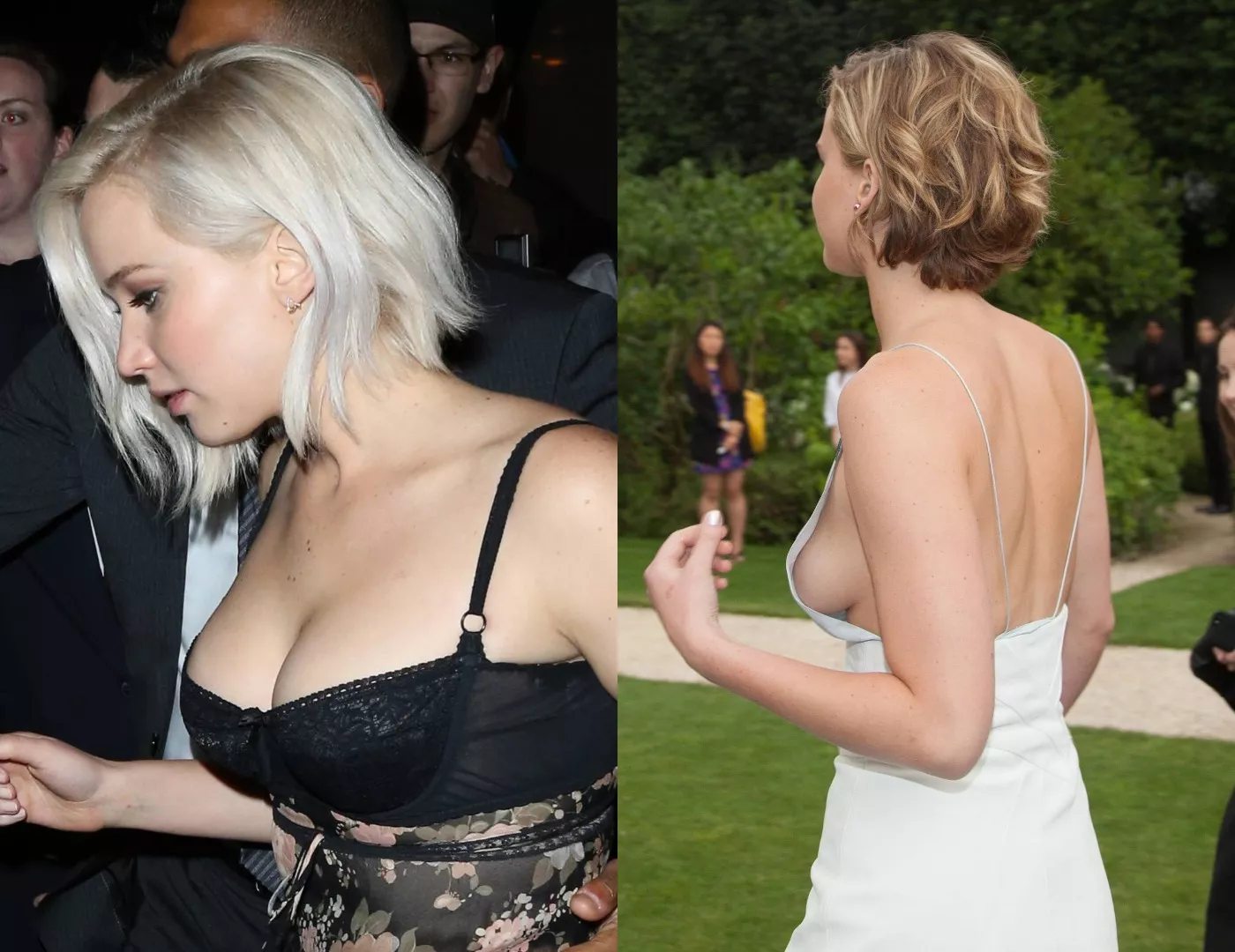 Jennifer Lawrence's tits looking good