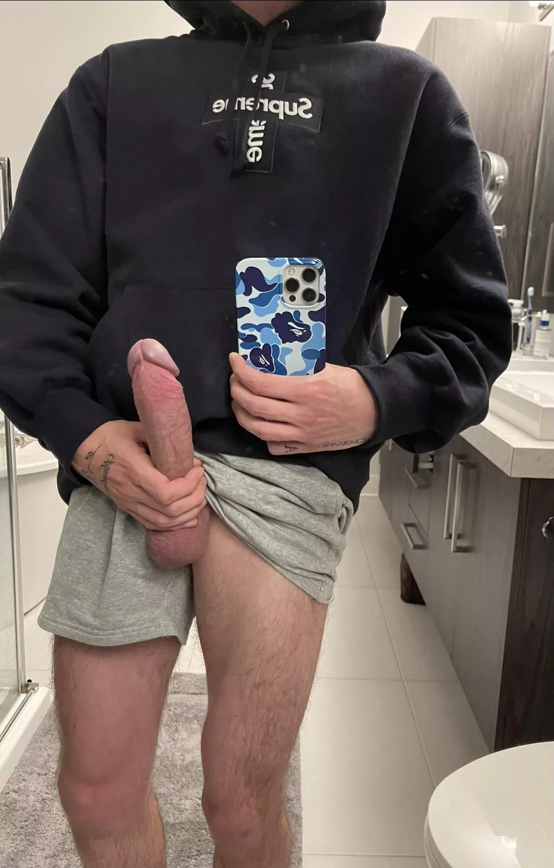 Jerk my big cock off