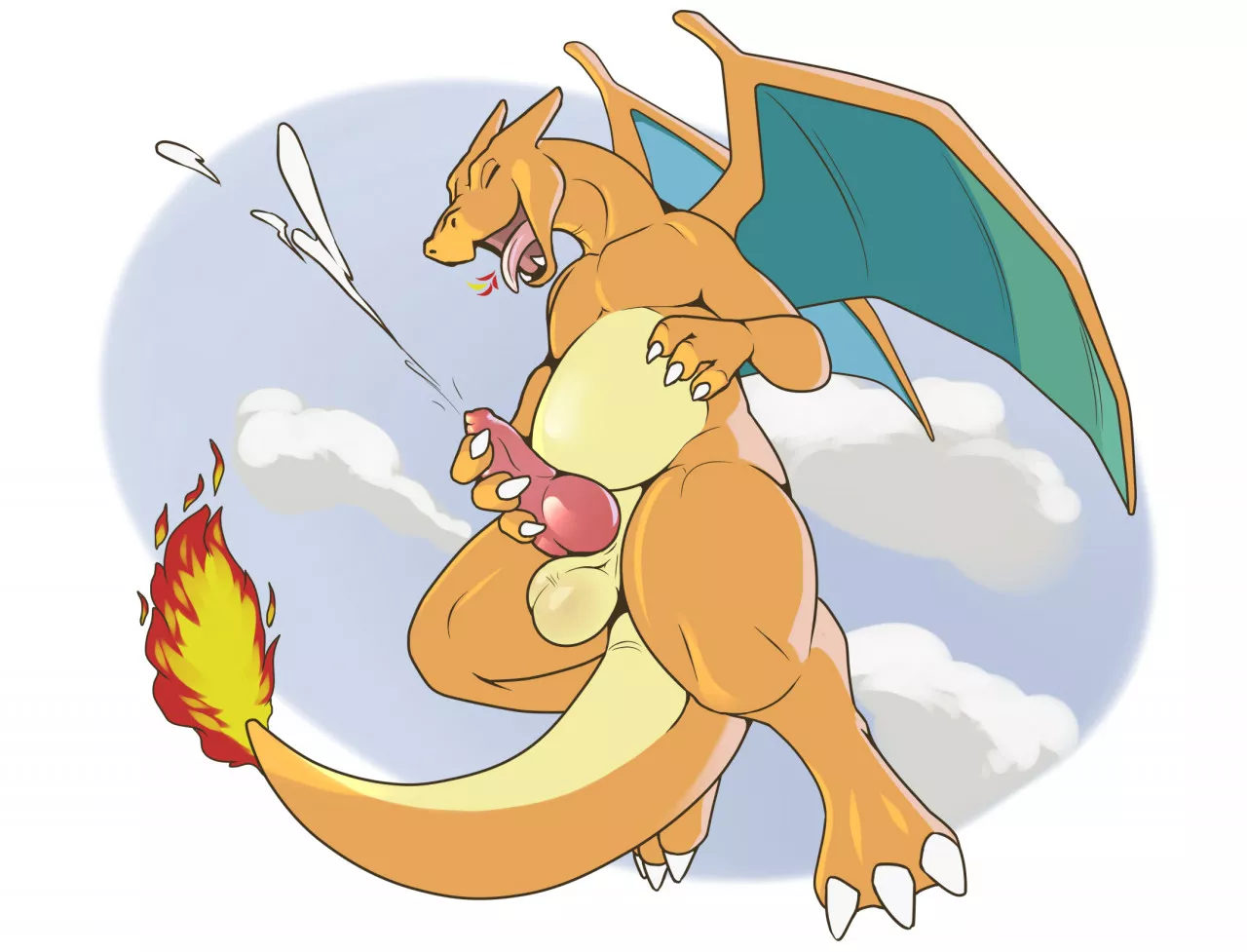 Jerking Charizard [Jonas-Puppeh]