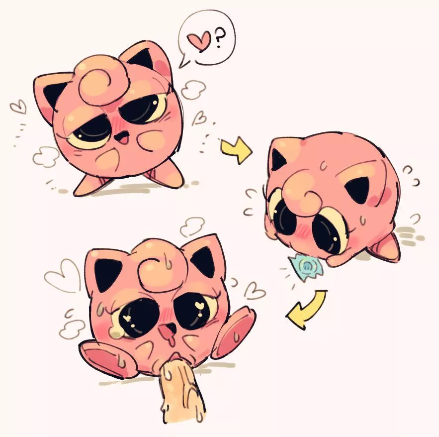 Jigglypuff doesn’t know how to use condoms [MF] (@starrod_e)