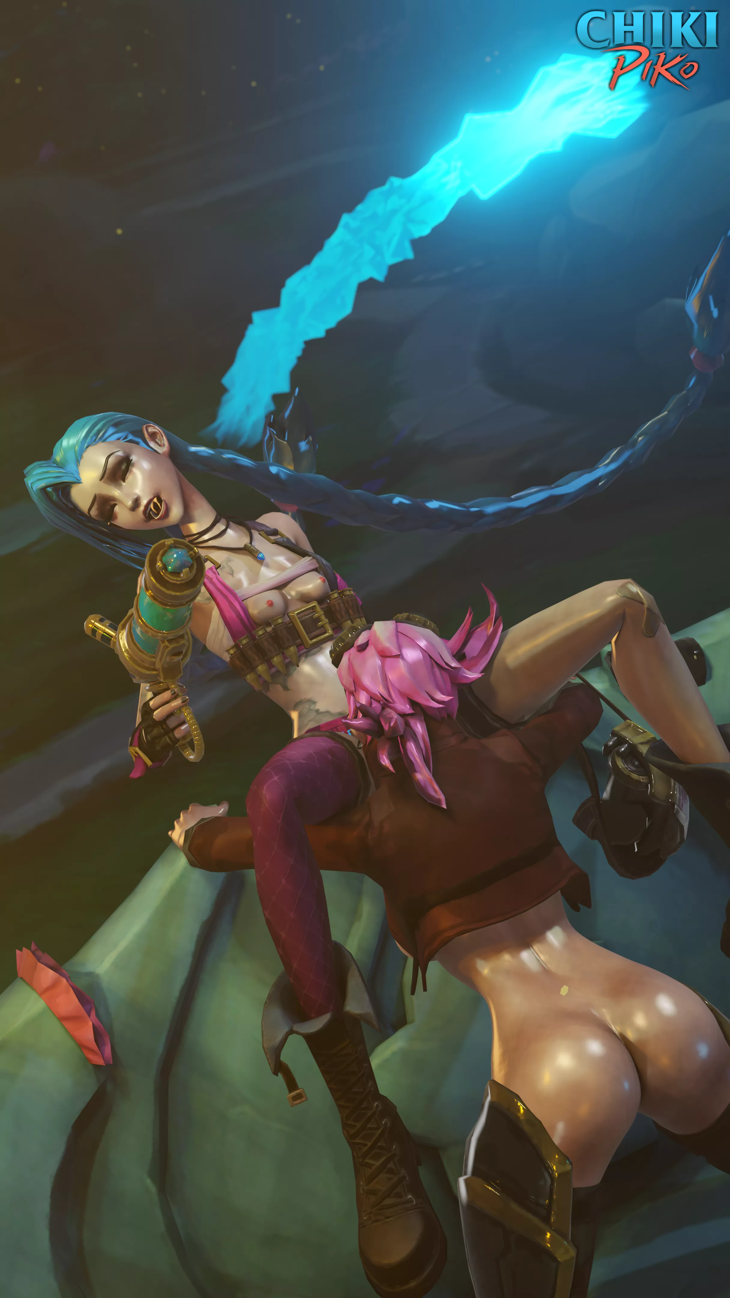 Jinx and Vi (Chikipiko)