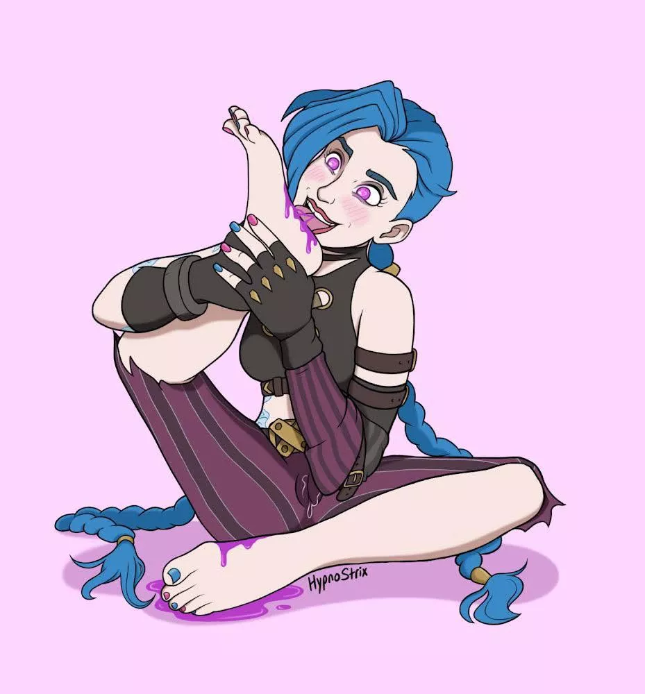 Jinx Hypnotized Self-Foot Worship (HypnoStrix)