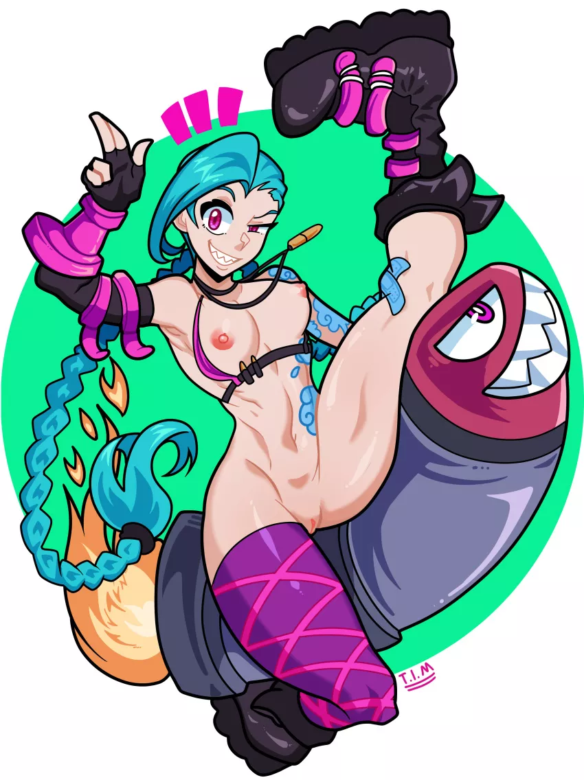 jinx sticker (theironmountain)