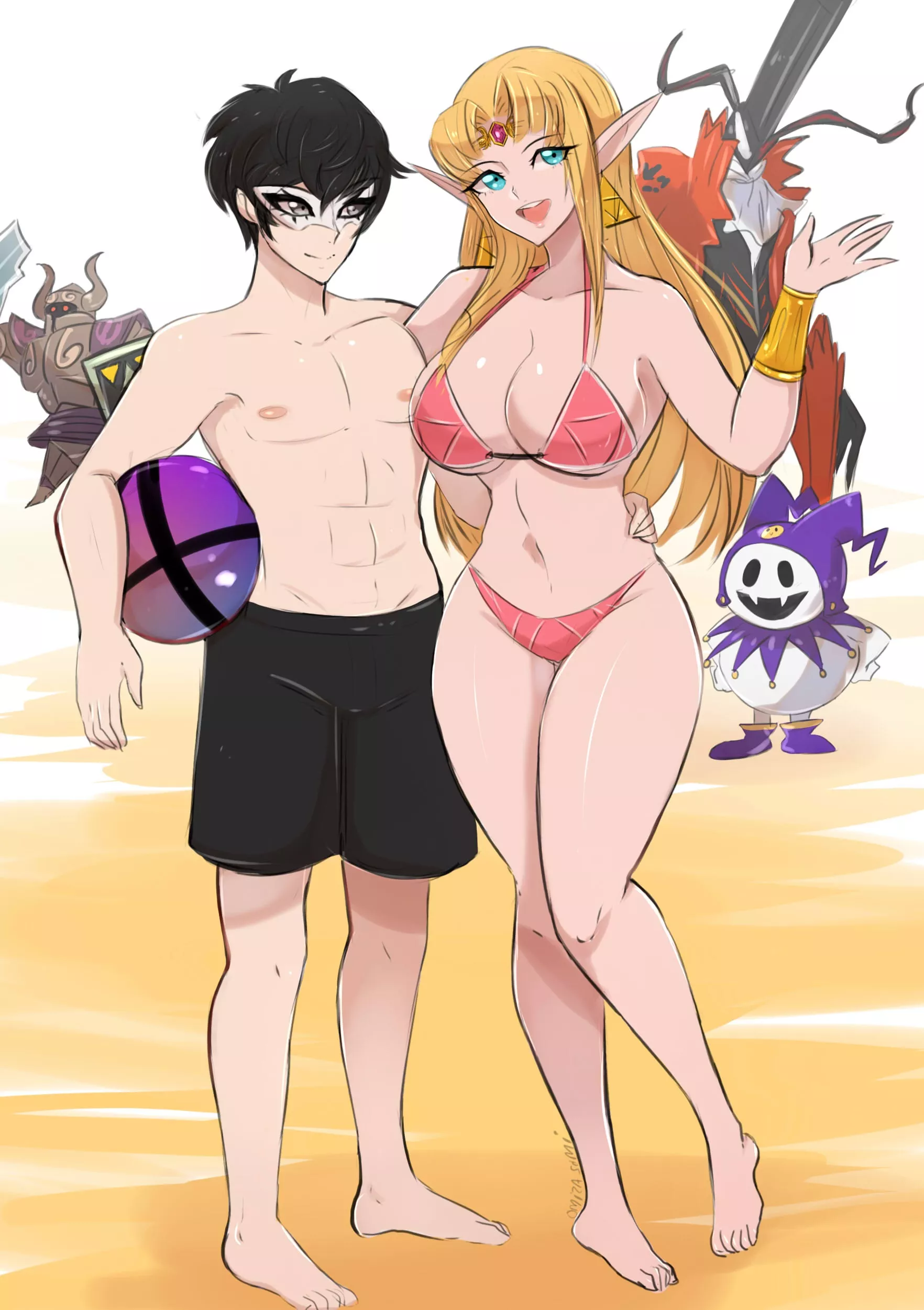 Joker x Zelda after smash