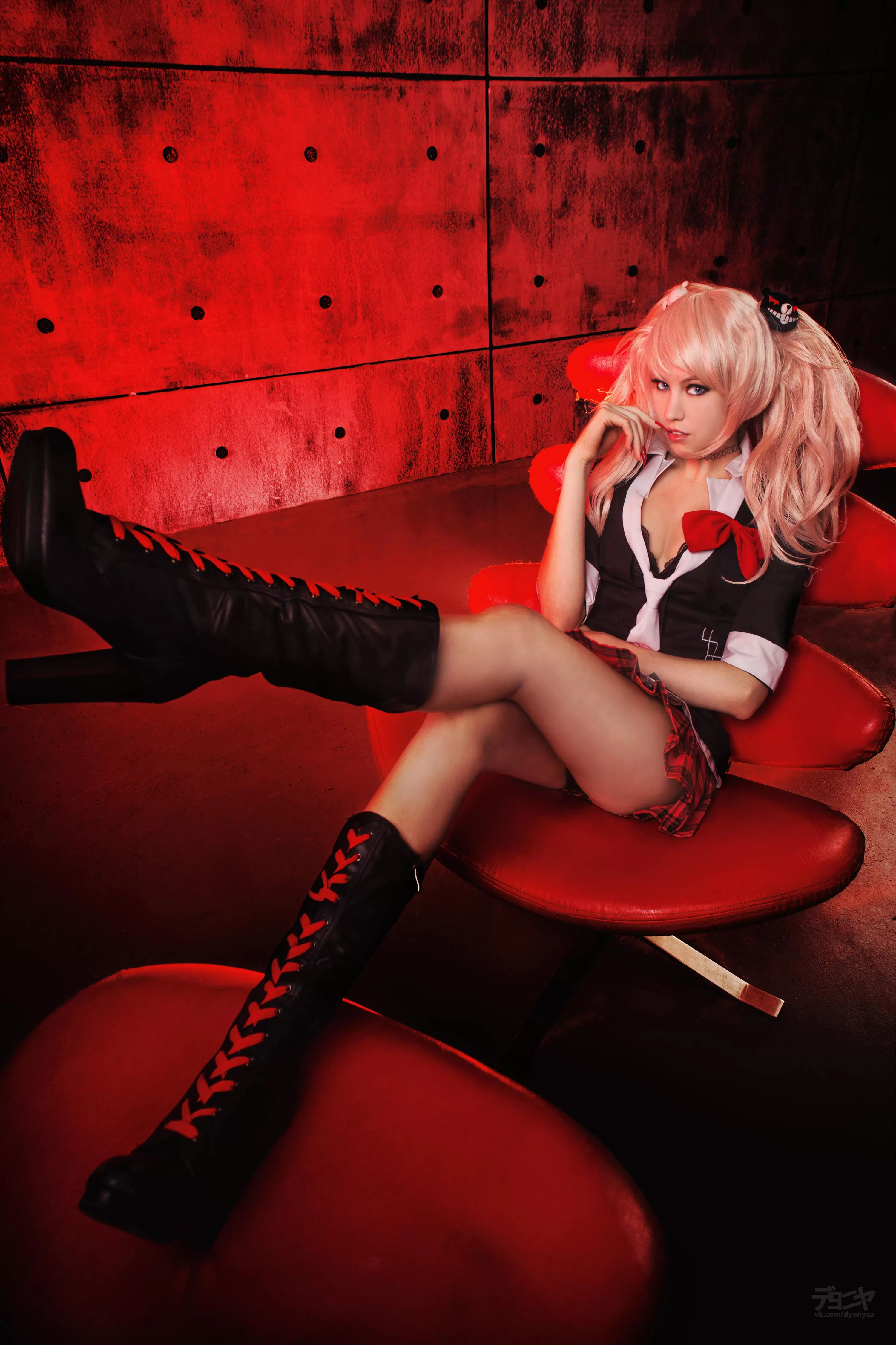 Junko from Danganronpa by Lisyan Fox