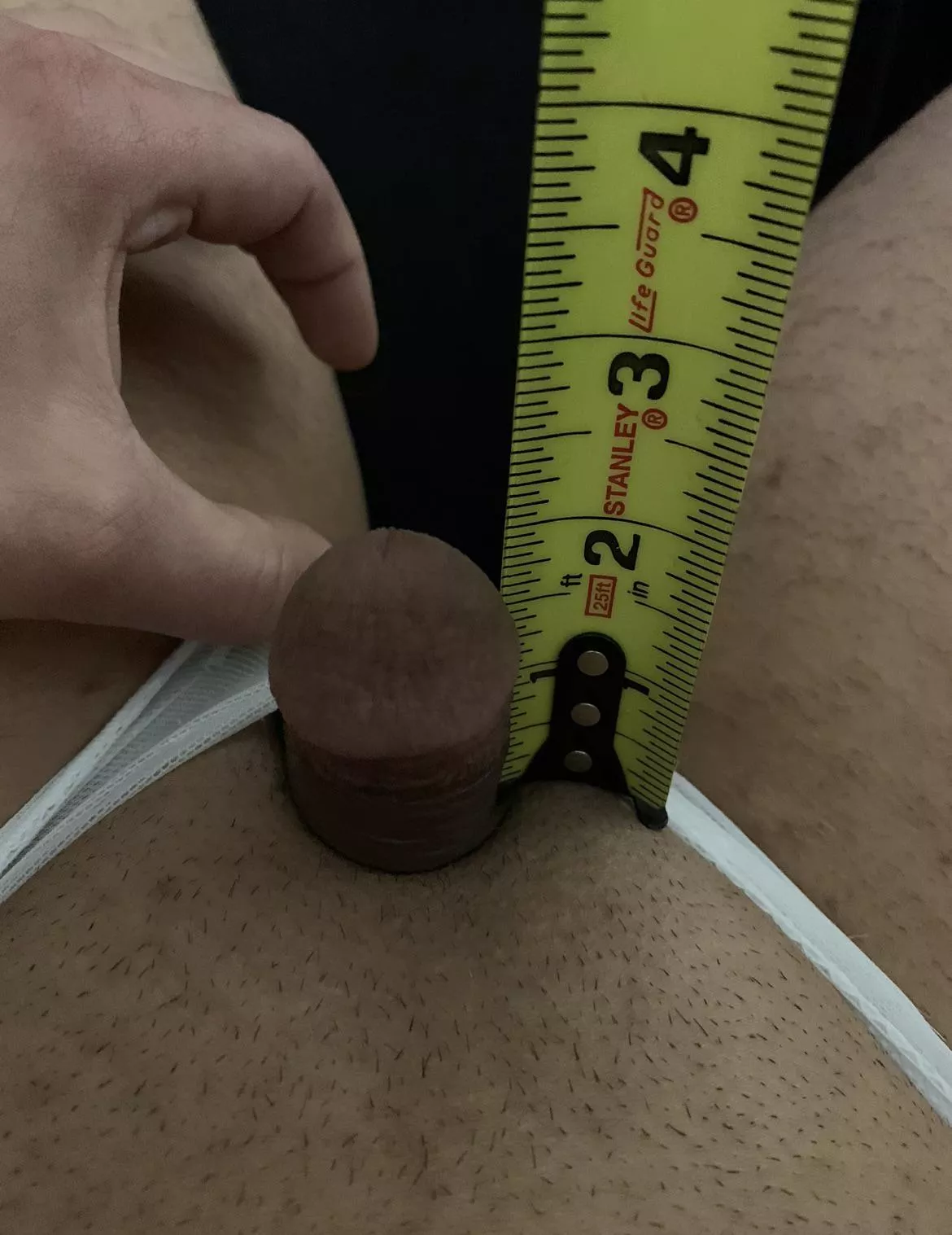 Just 2 inches and proud! #dicklet #babydick