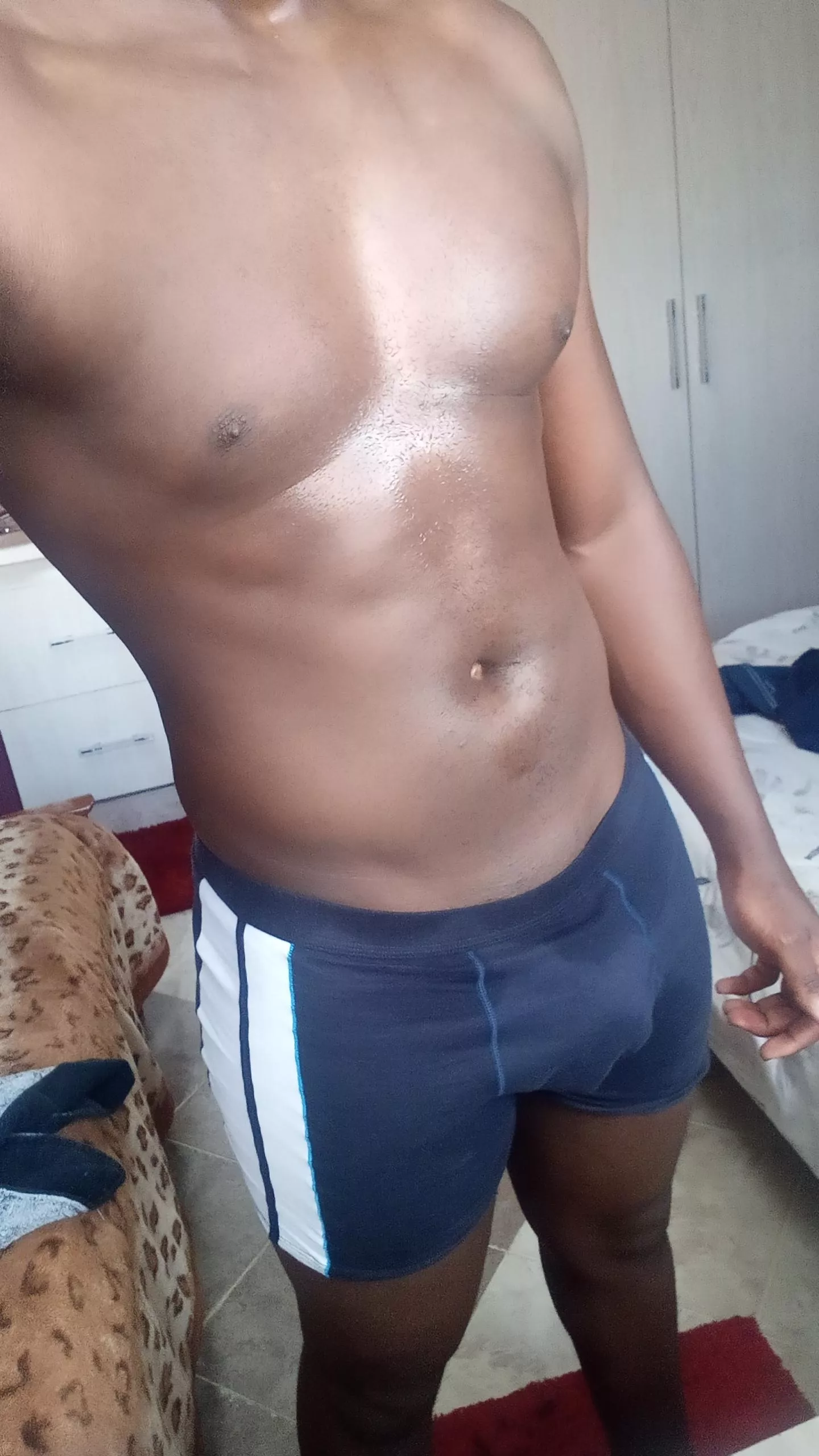 Just a bit after my workout