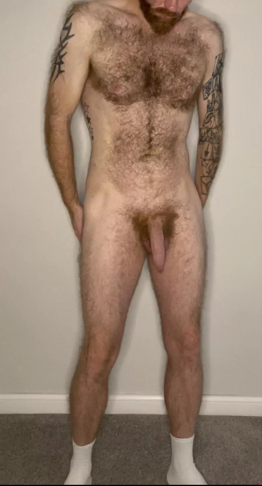 Just a hairy, horny ginger guy who likes to take pics for you.