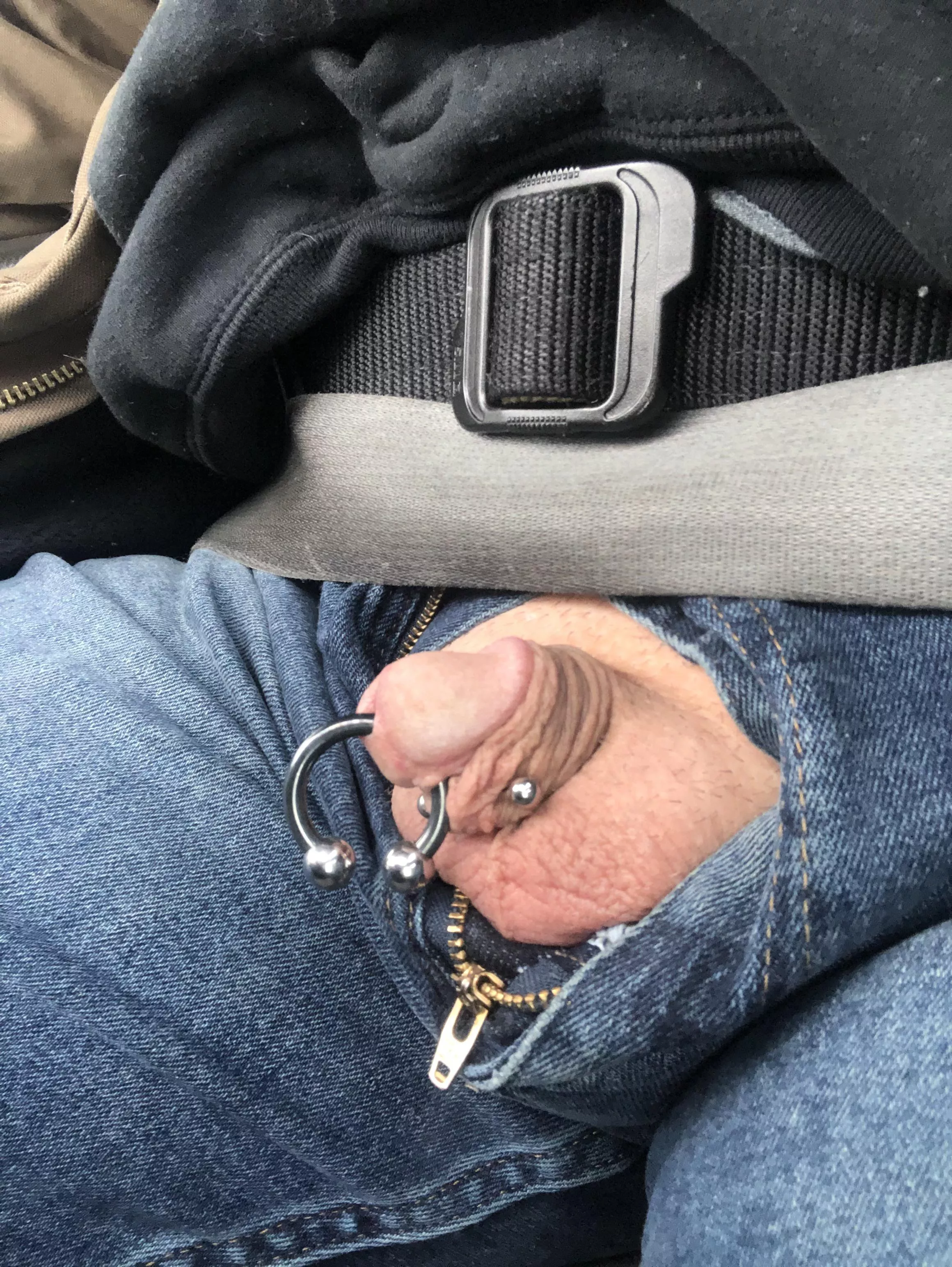 Just barely poking out of my jeans[47]