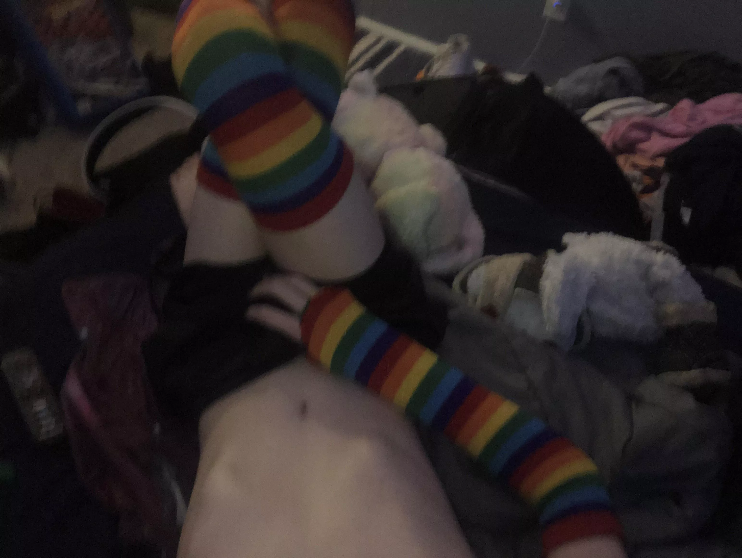 Just chilling in my rainbow ~