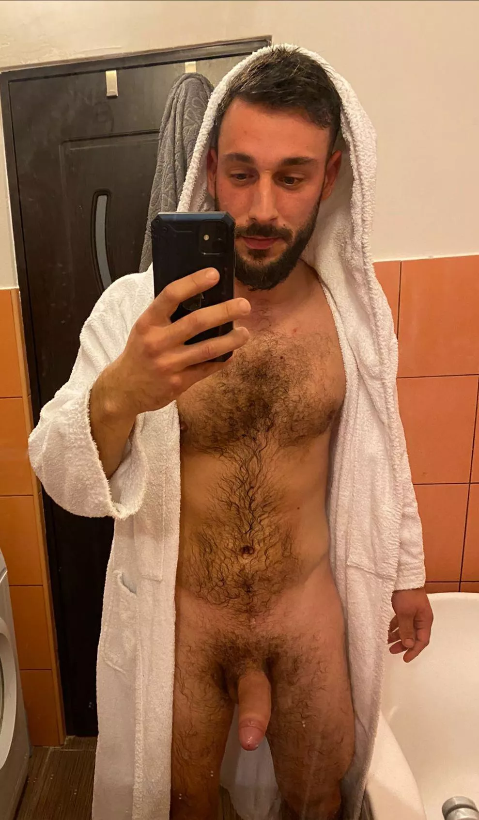 Just got out of the shower, what should we do?