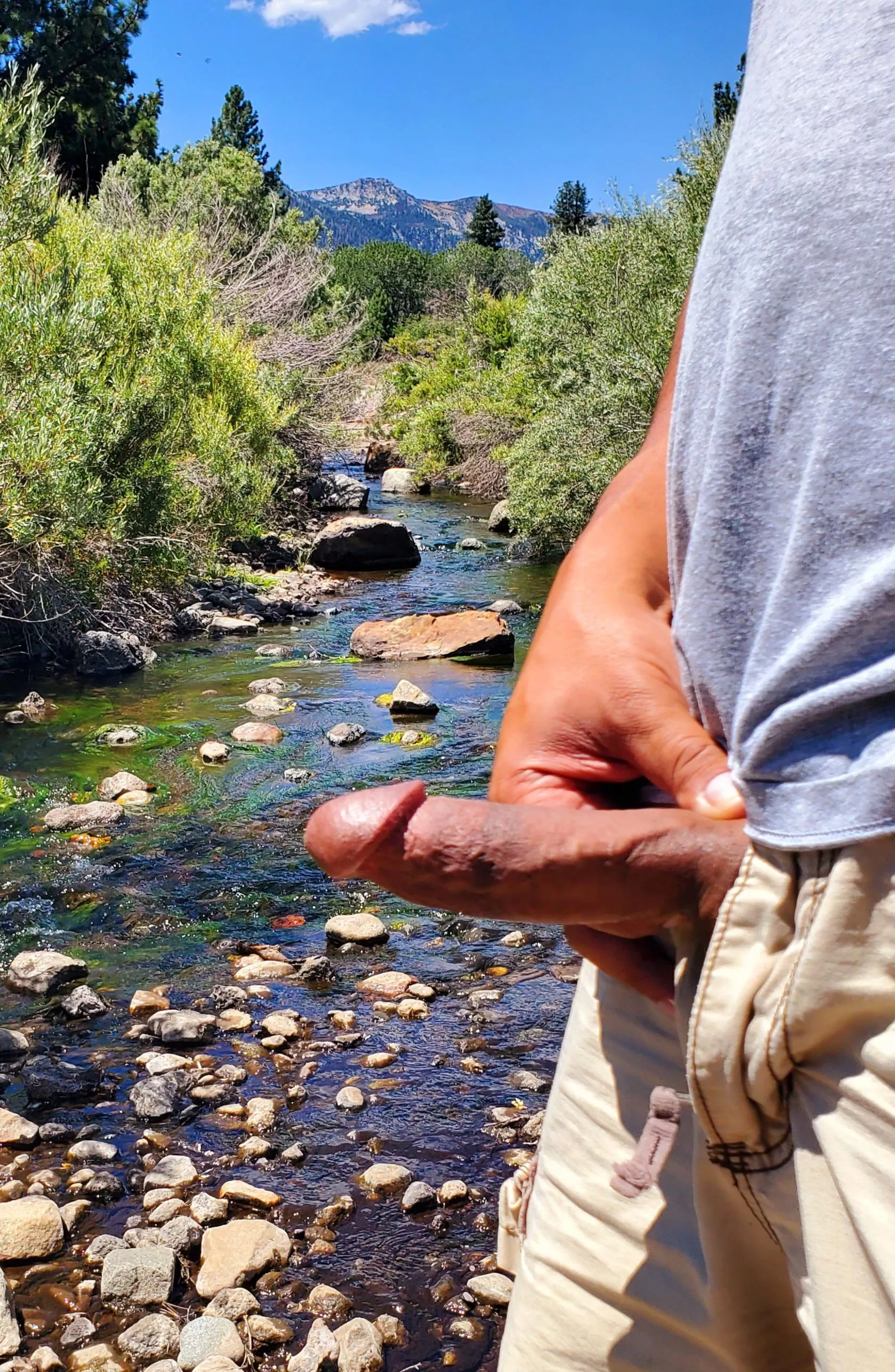 Just hanging out on a hike.