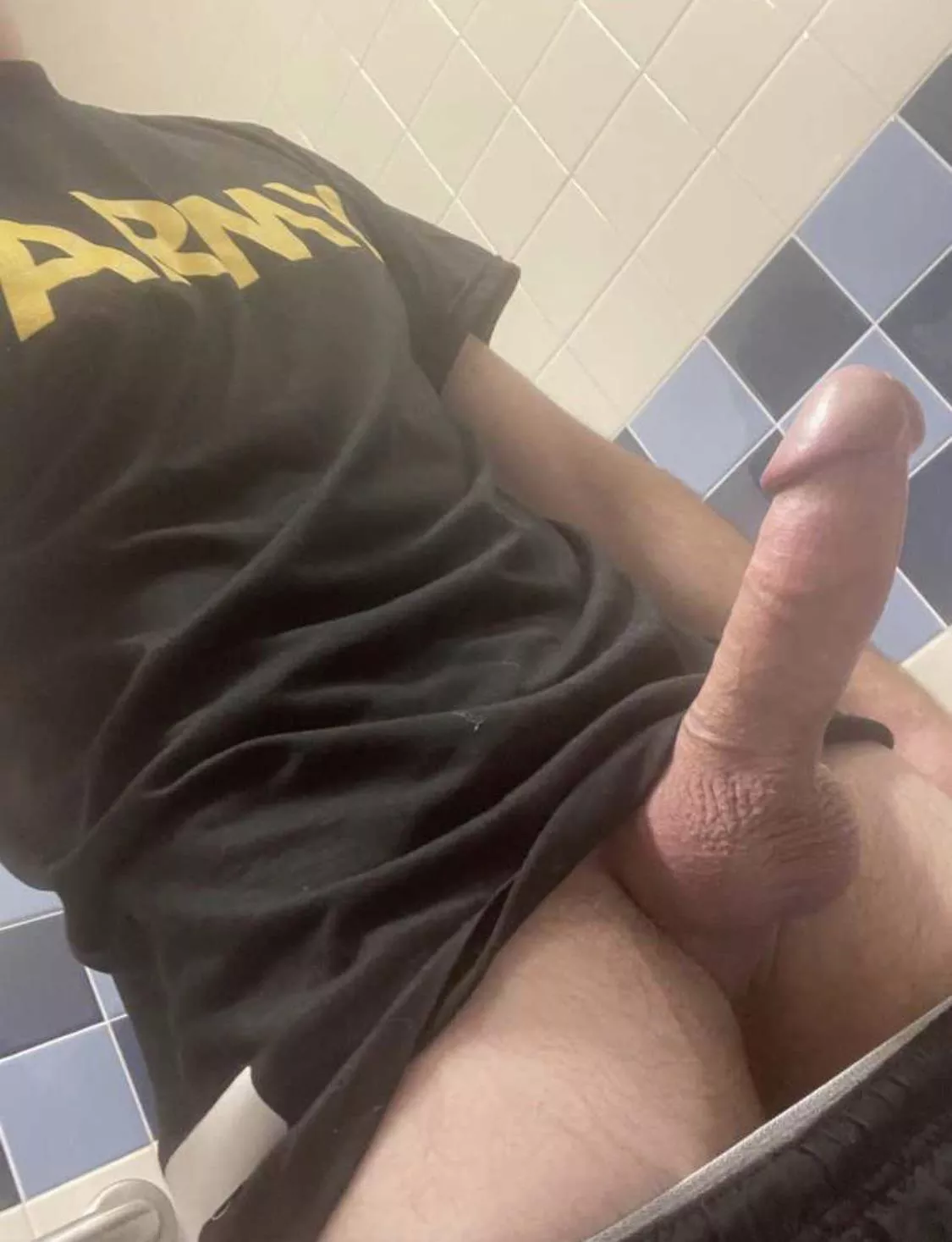 Just some fat post-PT cock.