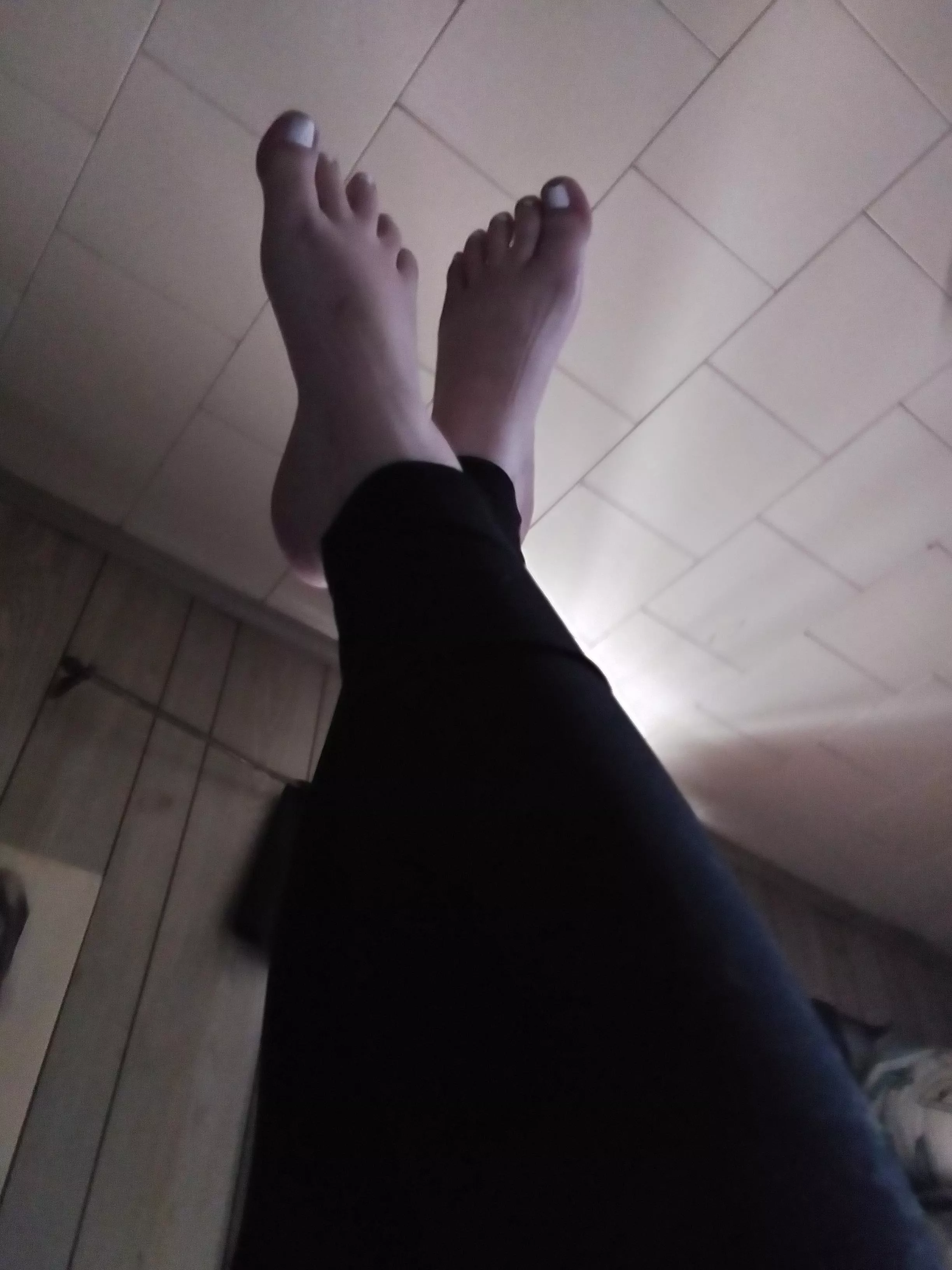 Just trying different poses for my feet