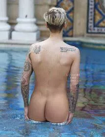 Justin Bieber’s ass