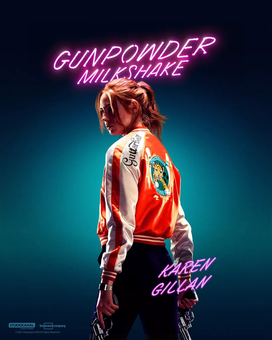 Karen Gillan (Gunpowder Milkshake Poster)