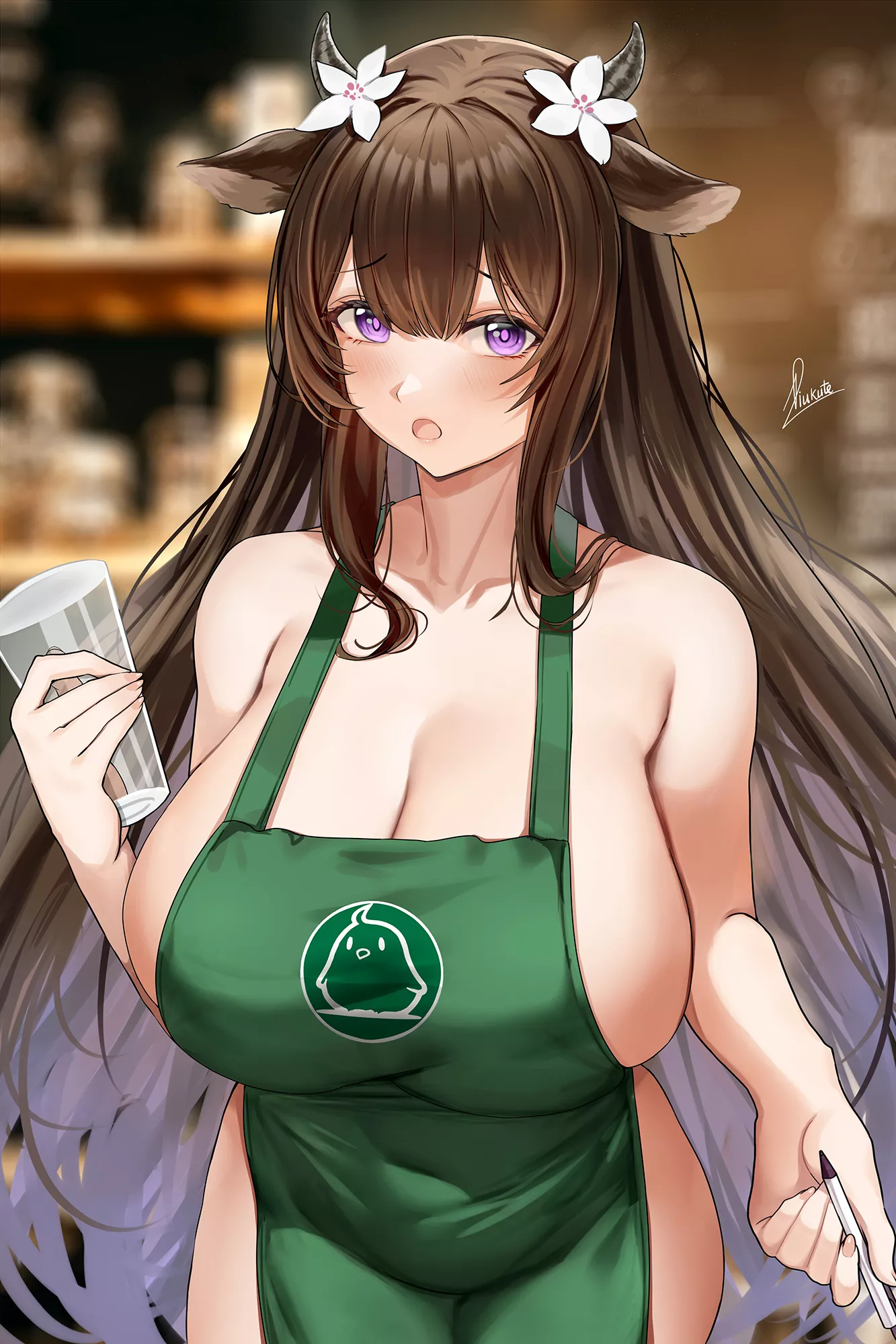 Kashino the Barista (Piukute062)