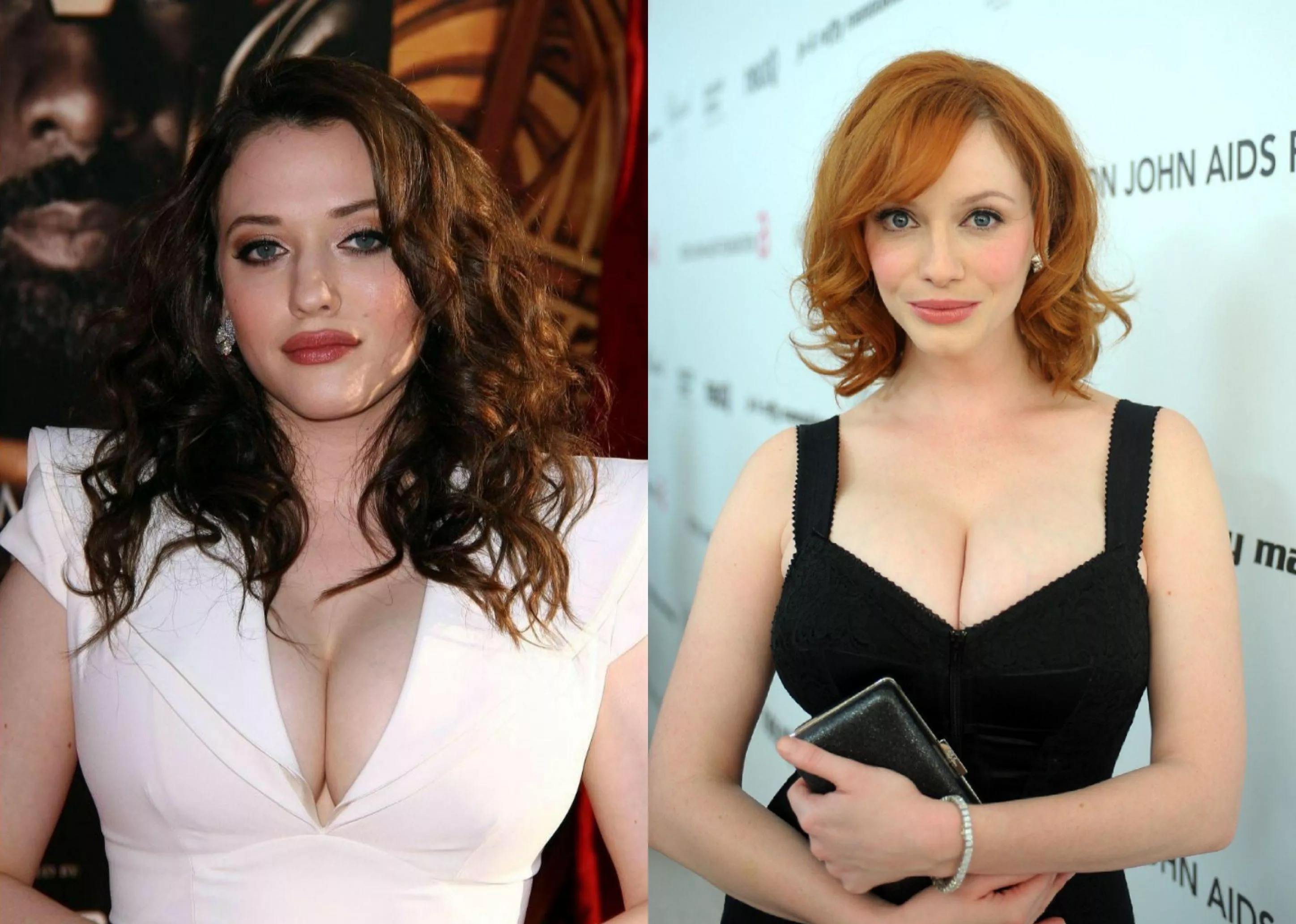 Kat Dennings or Christina Hendricks