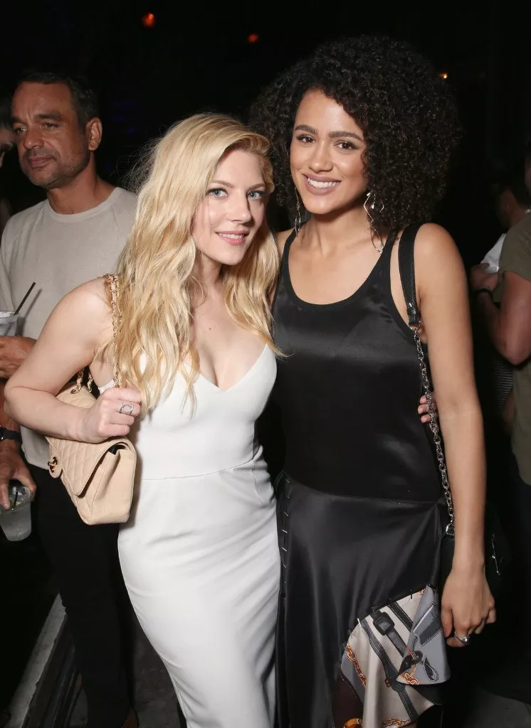 Katheryn Winnick and Nathalie Emmanuel