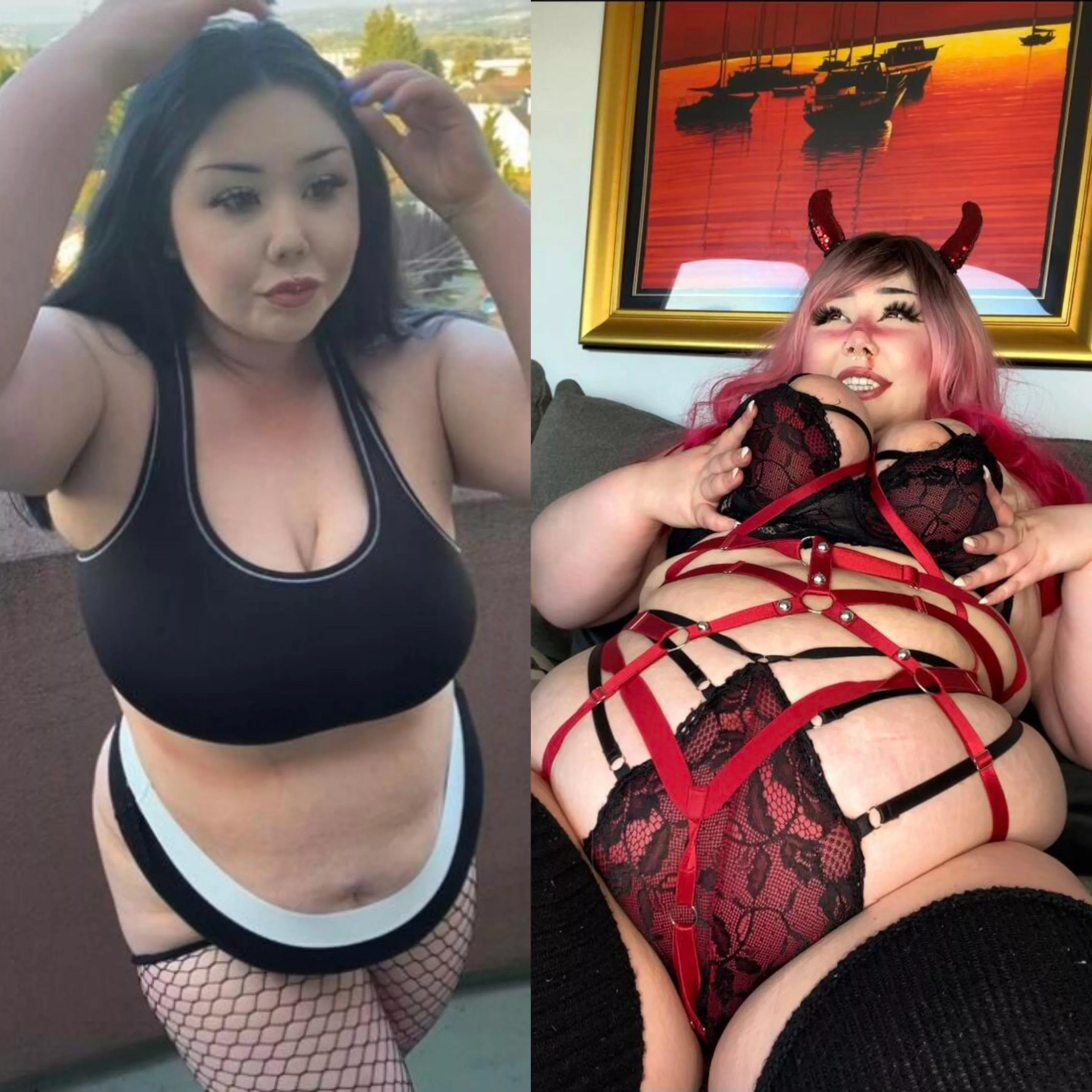 kawaiifatty, one year apart