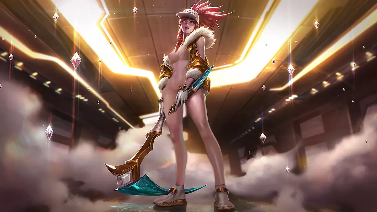 K/DA Prestige Akali NSFW Splash - Edited by Me. Source material by (0.3)