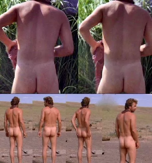 Kevin Costner naked in Dances With Wolves (1990)