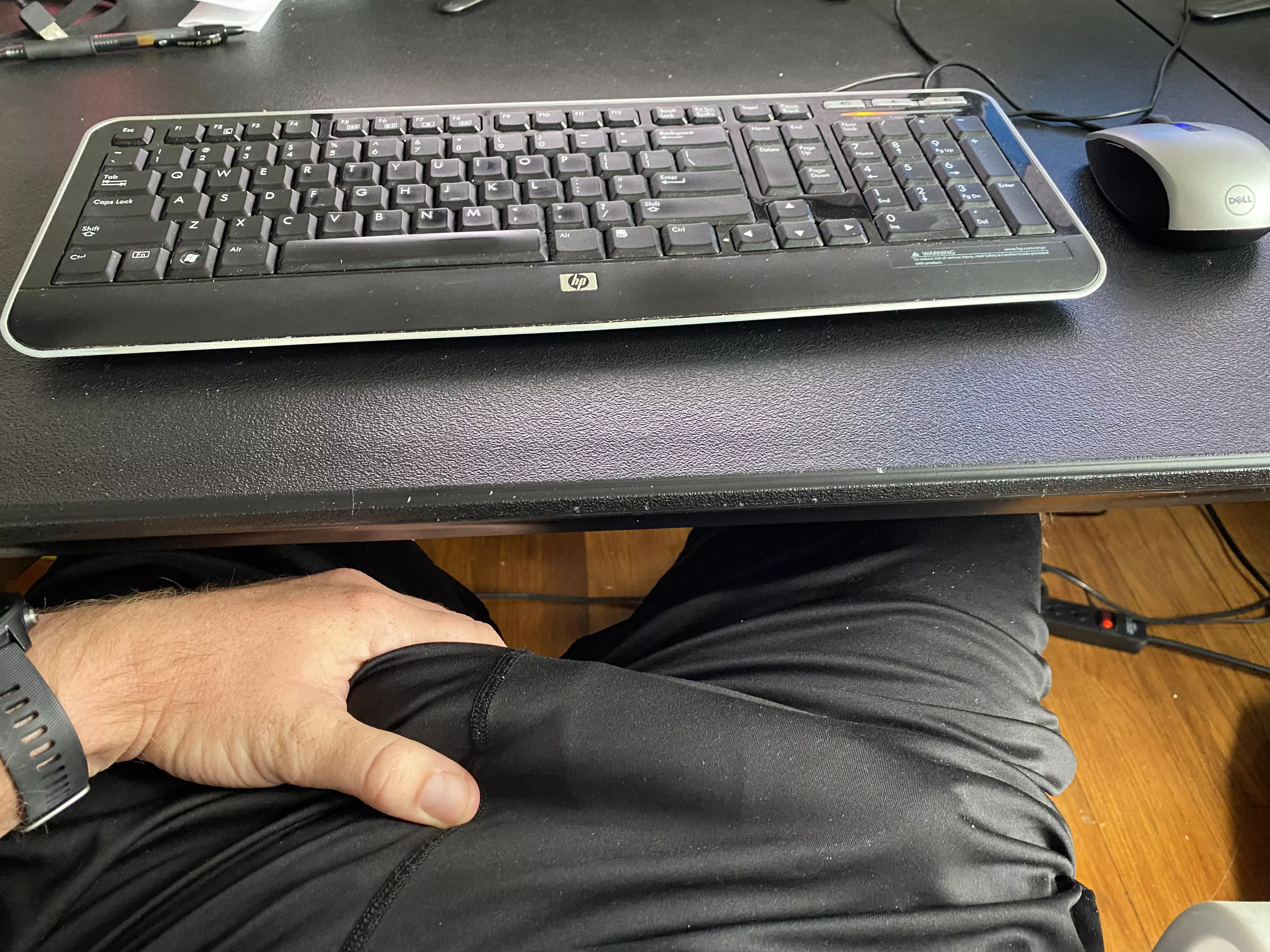 Keyboard for comparison in background…could use a work distraction from a lady