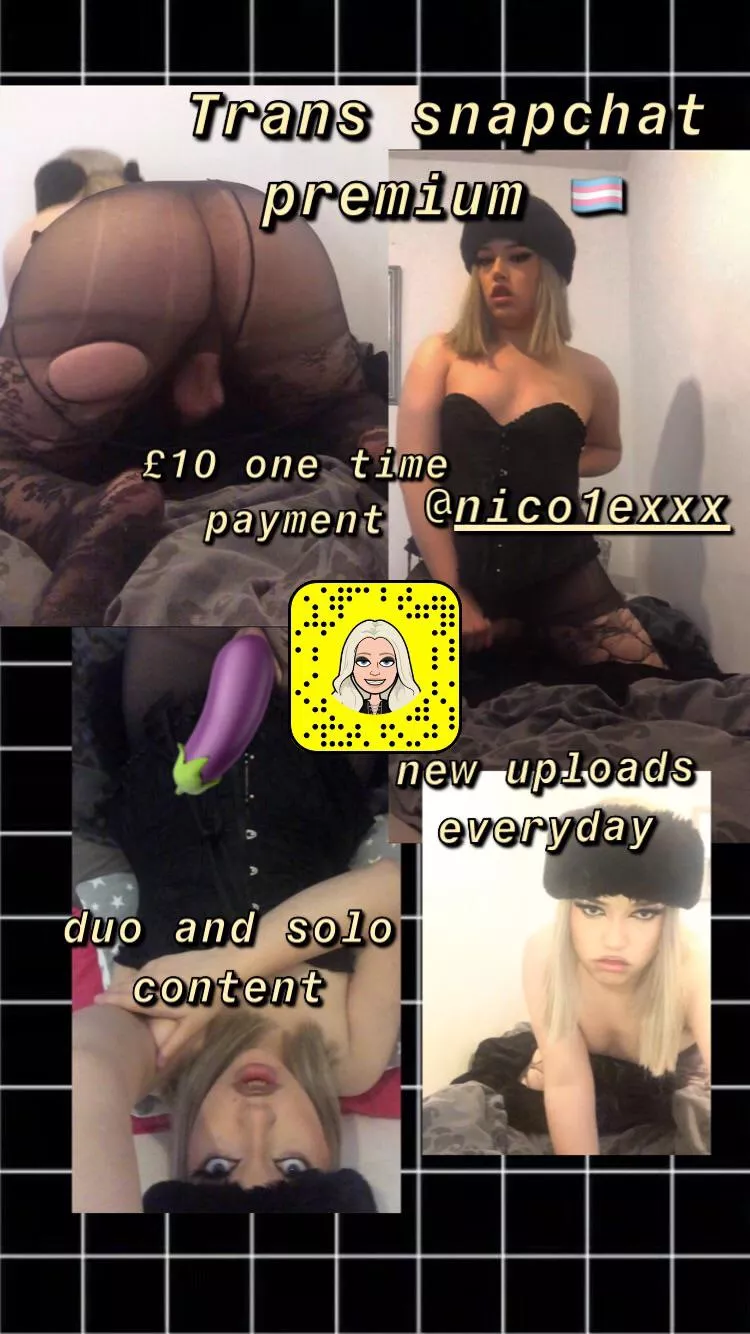 kinky trans snapchat premium add nico1eXXX