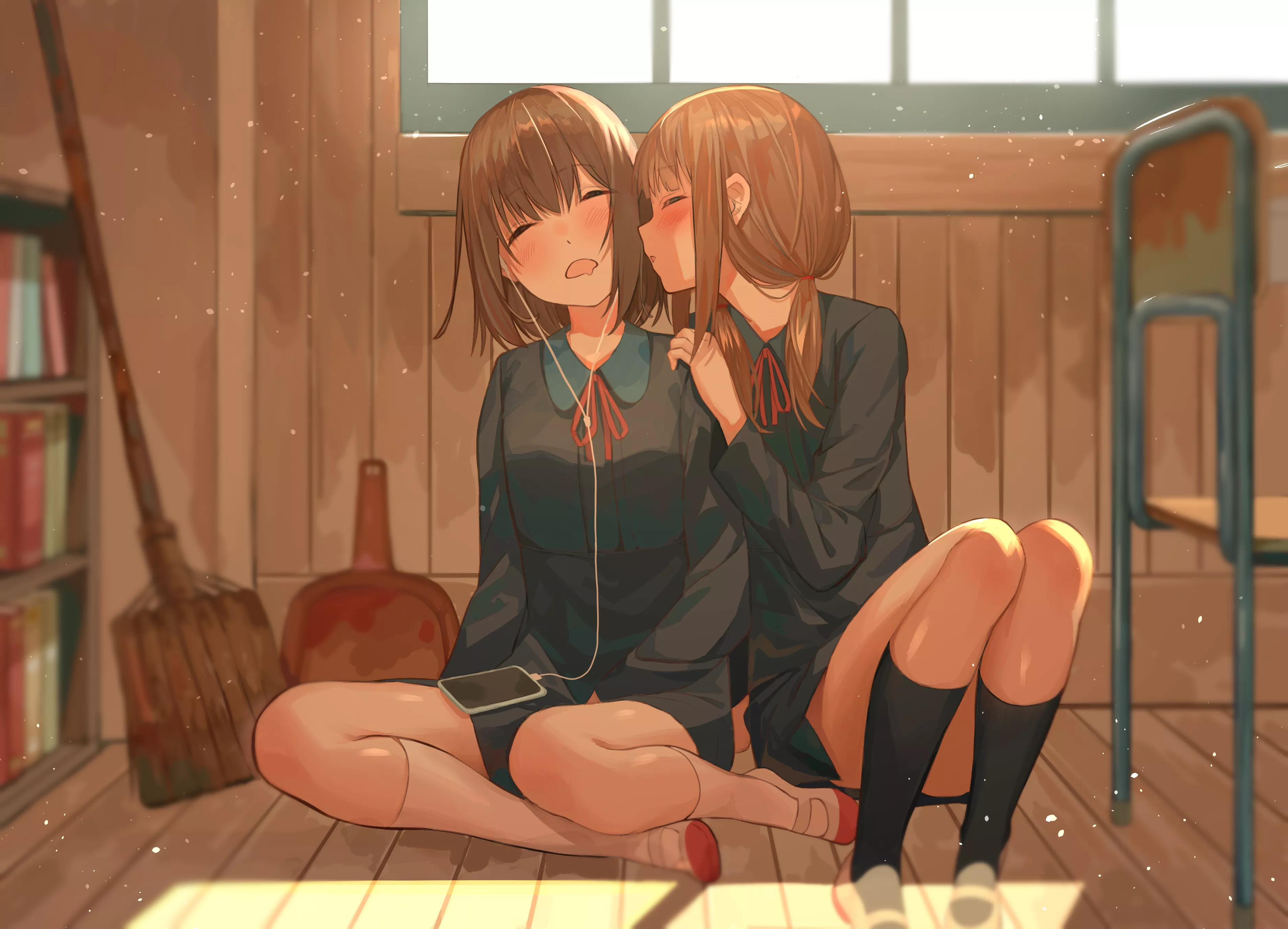 Kiss on the cheek [Original]