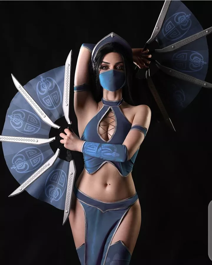 Kitana Cosplay by Sladkoslava