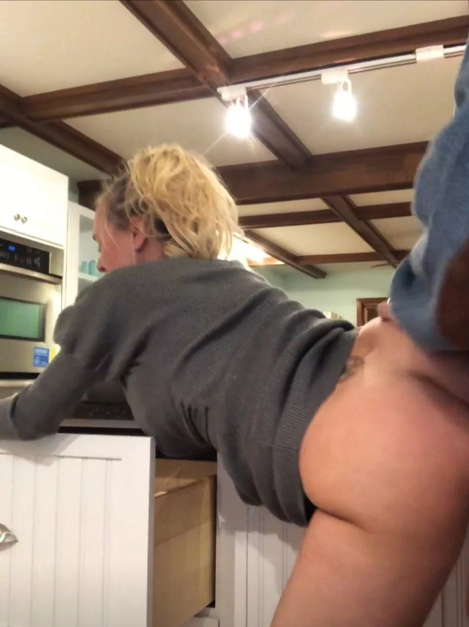 Kitchen quicky 🍆🍑💦