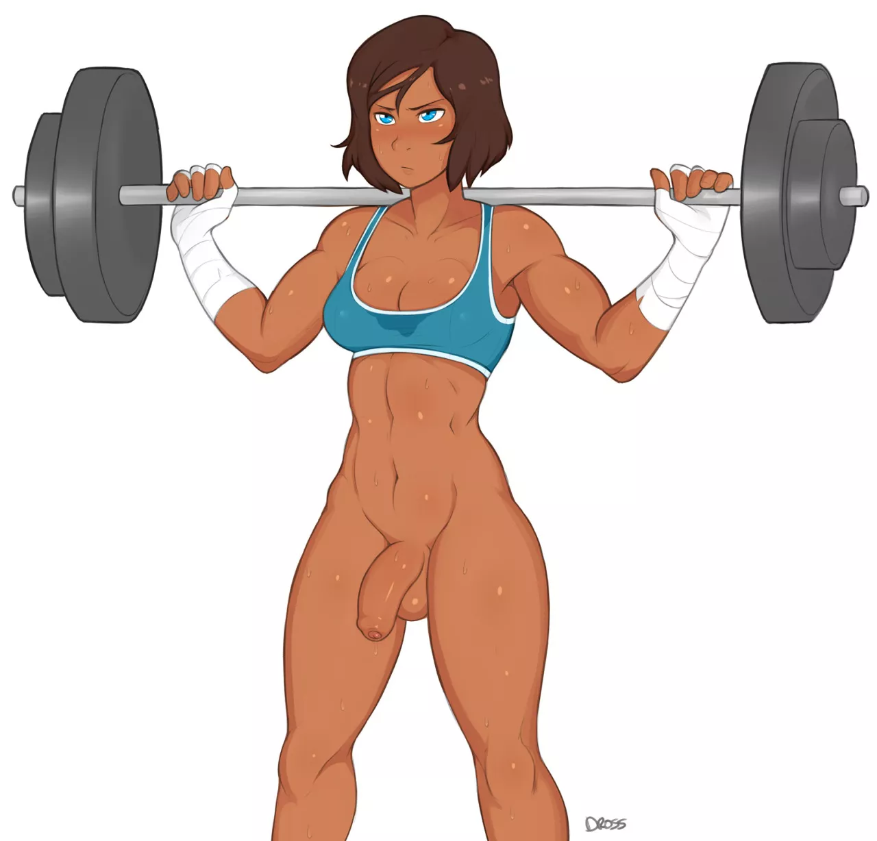 Korra Working Out (Dross) [Avatar]