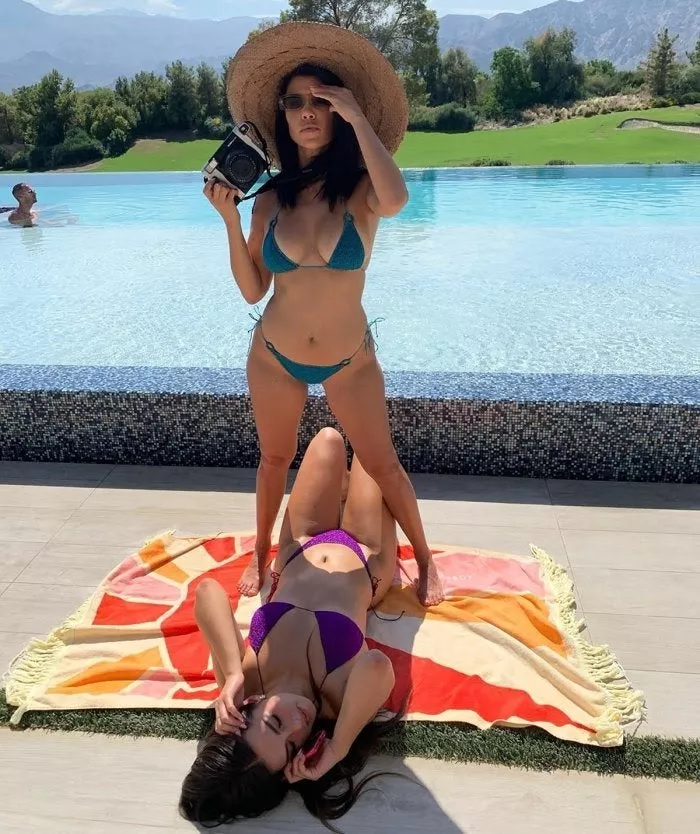 Kourtney Kardashian and Addison Rae would get it good