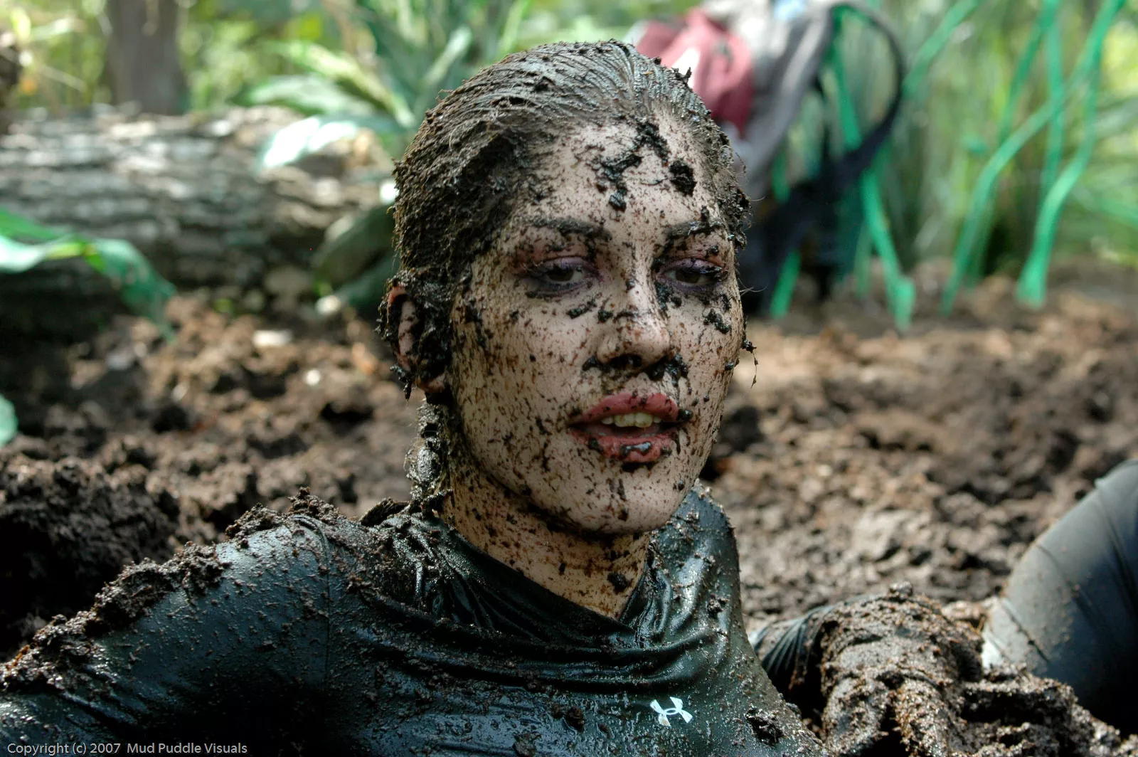 Kymberly Jane looks good in mud!