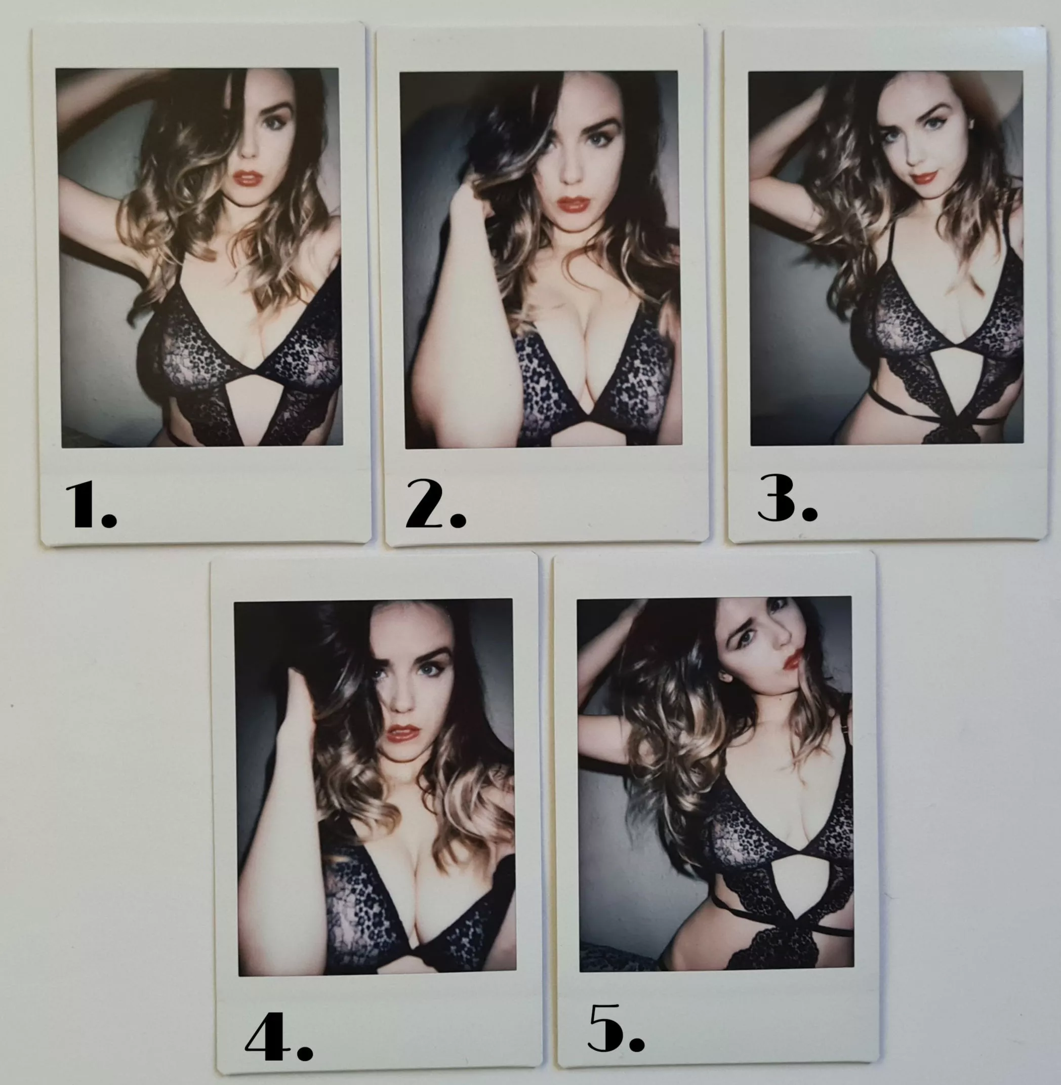 Lace Bodysuit Polaroids (new)