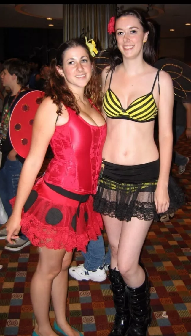 Lady bug n bee